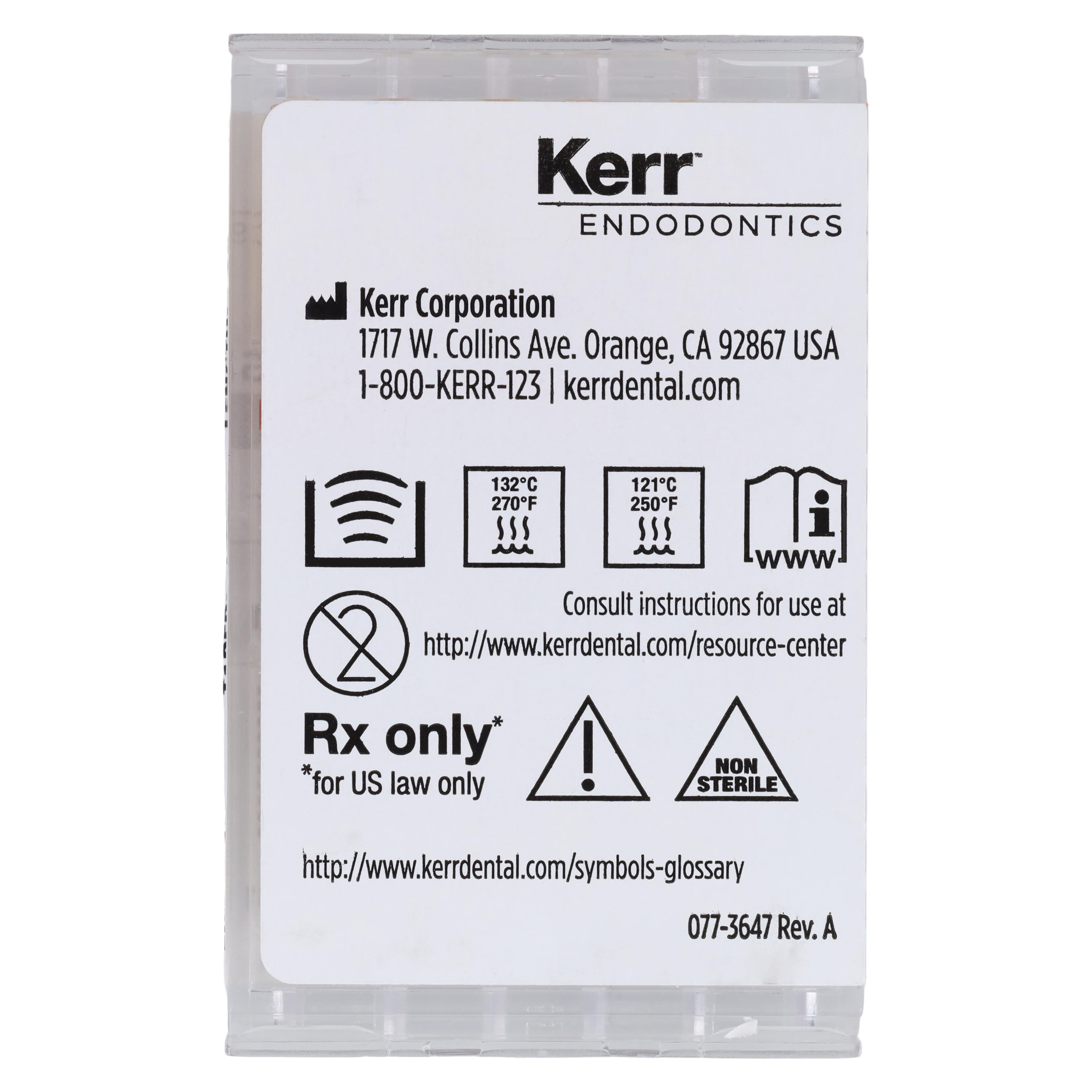 ZenFlex NiTi Rotary Shaping File, .45/.06/25mm, Non-Cutting Tip, 6/Pk, 818-2452 thumbnail 7