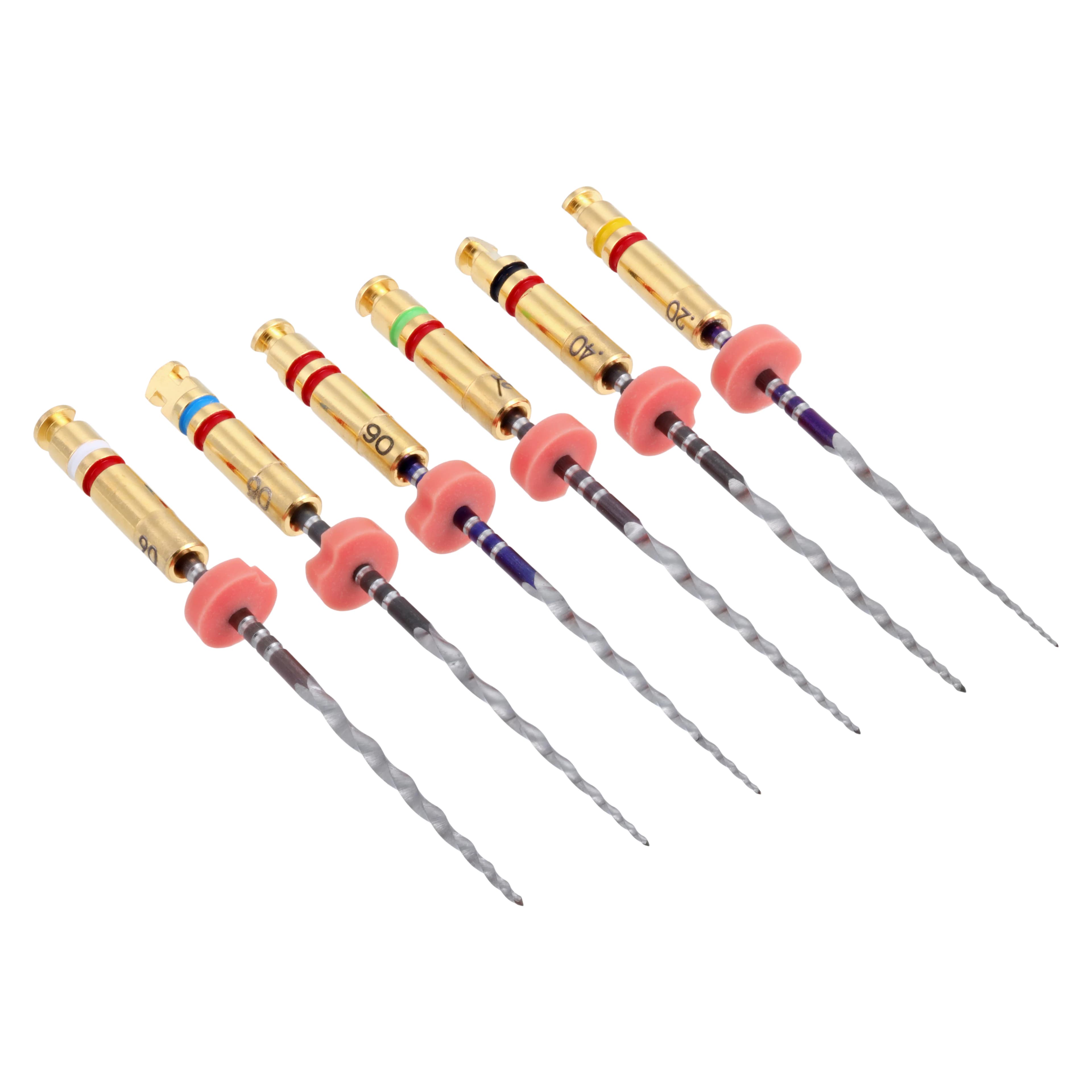 ZenFlex NiTi Rotary Shaping Files, .06 Taper, 25mm, Assorted Sizes 20-45, 6/Pk, 818-0625 thumbnail 4