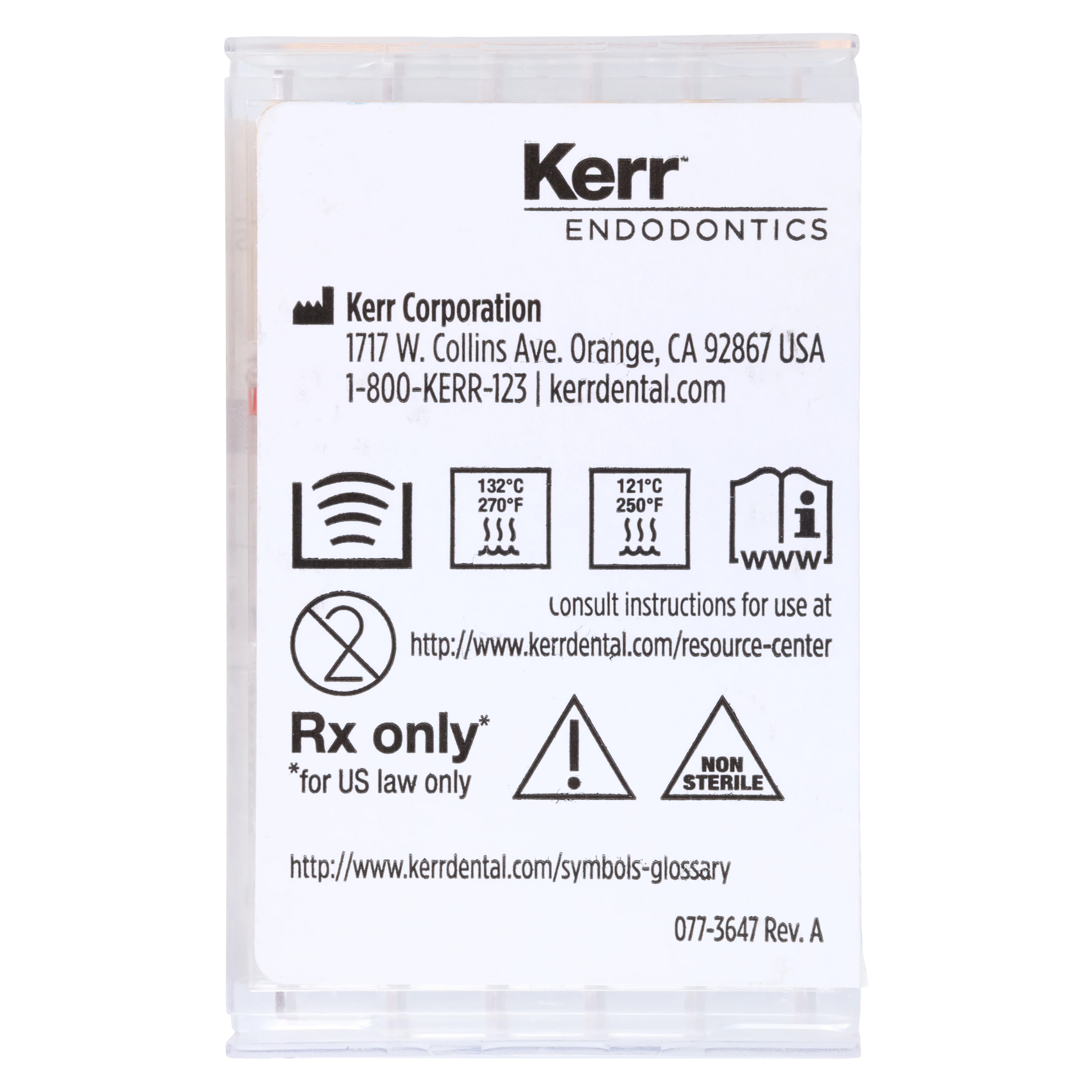 ZenFlex NiTi Rotary Shaping Files, .06 Taper, 25mm, Assorted Sizes 20-45, 6/Pk, 818-0625 thumbnail 6
