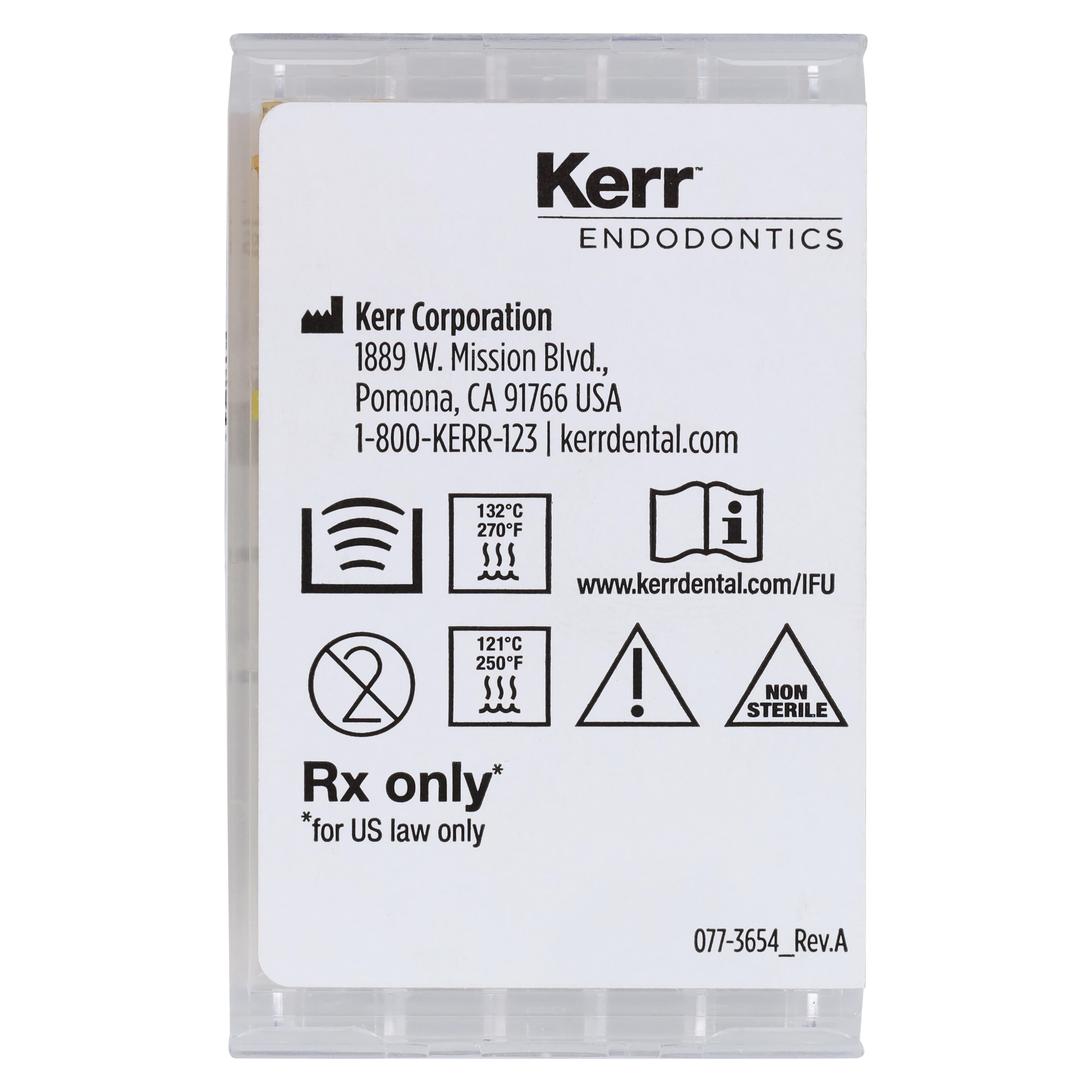 ZenFlex ONE Reciprocating NiTi File, Small, Yellow, .20/.06, 21mm, 3/Pk, 818-2601 thumbnail 7