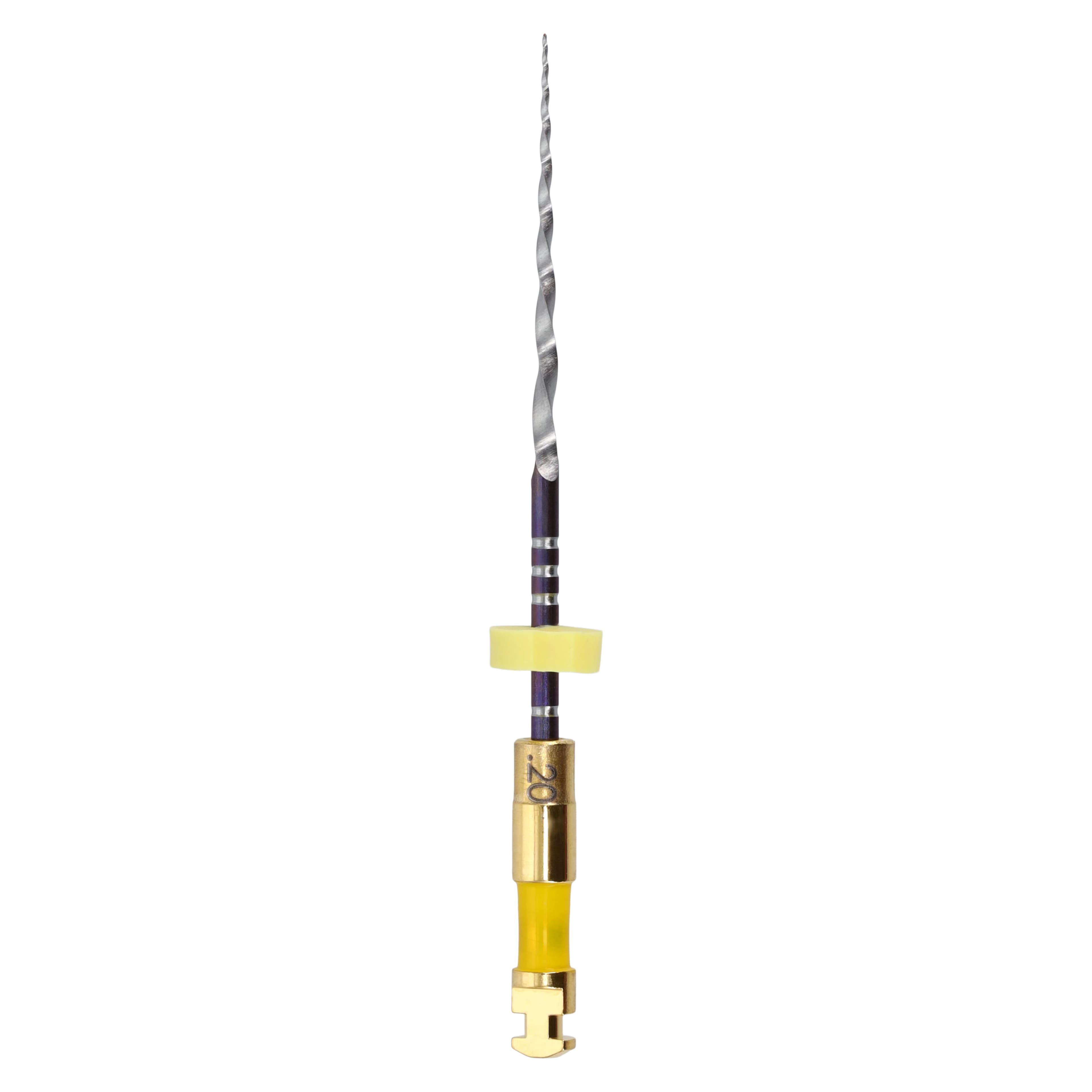 ZenFlex ONE Reciprocating NiTi File, Small, Yellow, .20/.06, 25mm, 3/Pk, 818-2602 thumbnail 2