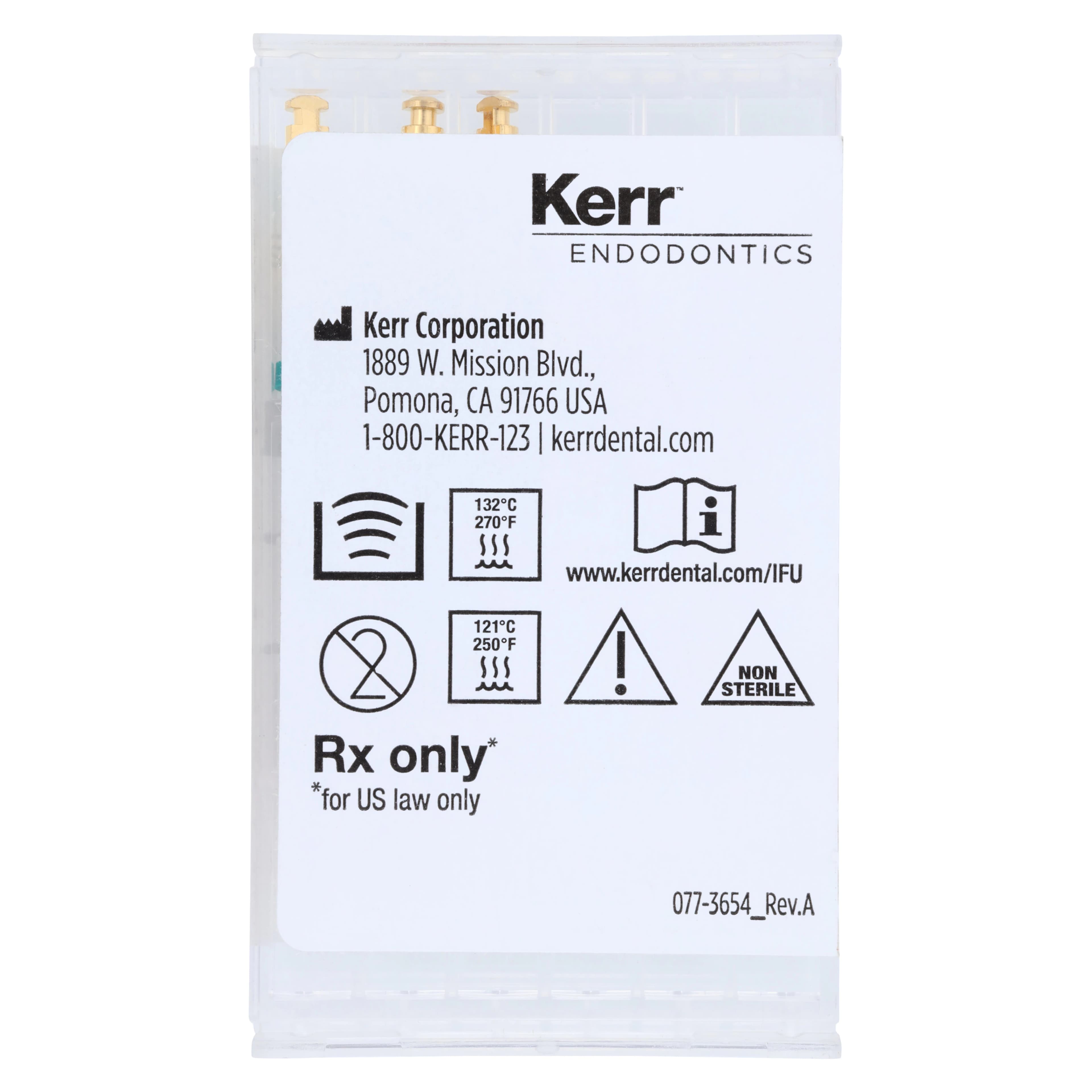 ZenFlex ONE Reciprocating NiTi File, Medium (Green), .35/.06, 31mm, 3/Pk, 818-2609 thumbnail 2