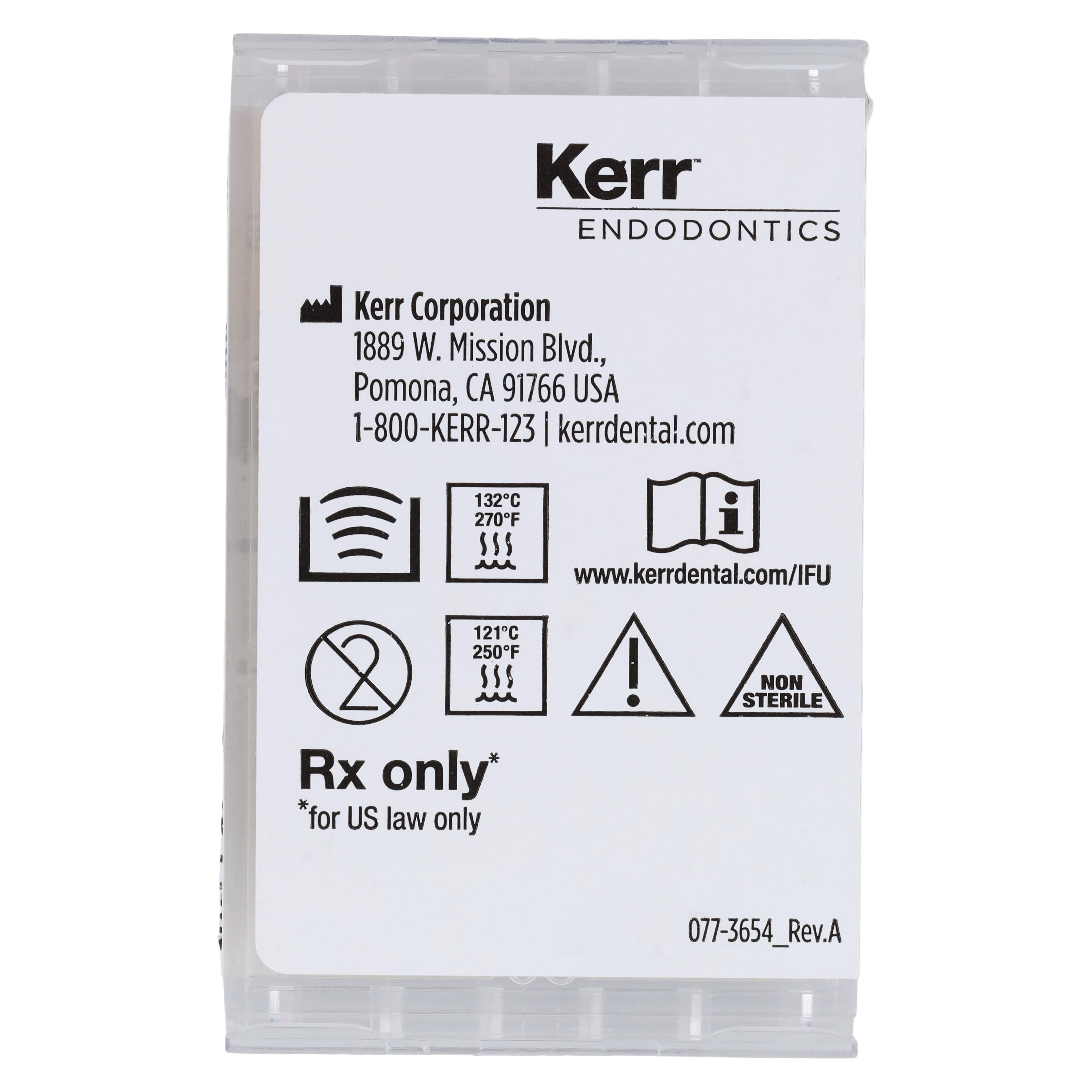 ZenFlex™ ONE Reciprocating NiTi File, Large, White, .45/.06, 25mm, 3/Pk, 818-2611 thumbnail 7