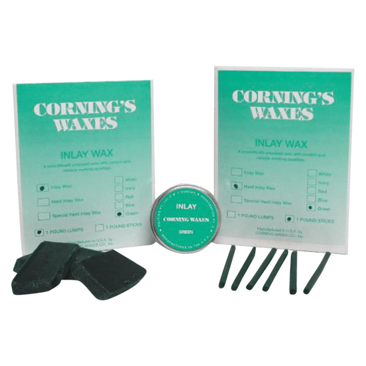Corning Inlay Wax Sticks Regular, 1 lb - Inlay Wax Sticks Regular - Image 1