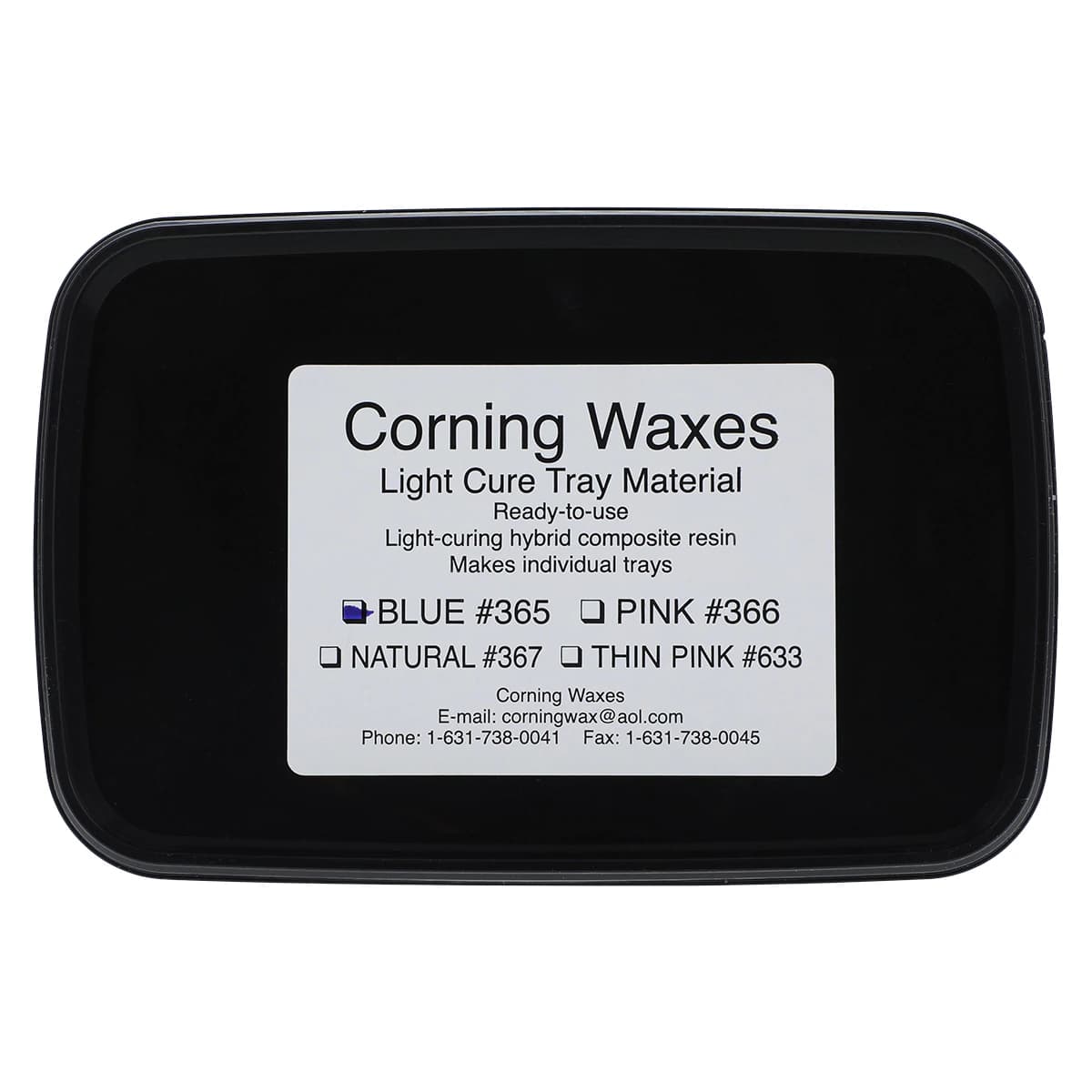 Custom LC Tray Material, Hybrid Composite, Light Cure, Blue, 50/Box - Custom LC Tray Material - Image 1