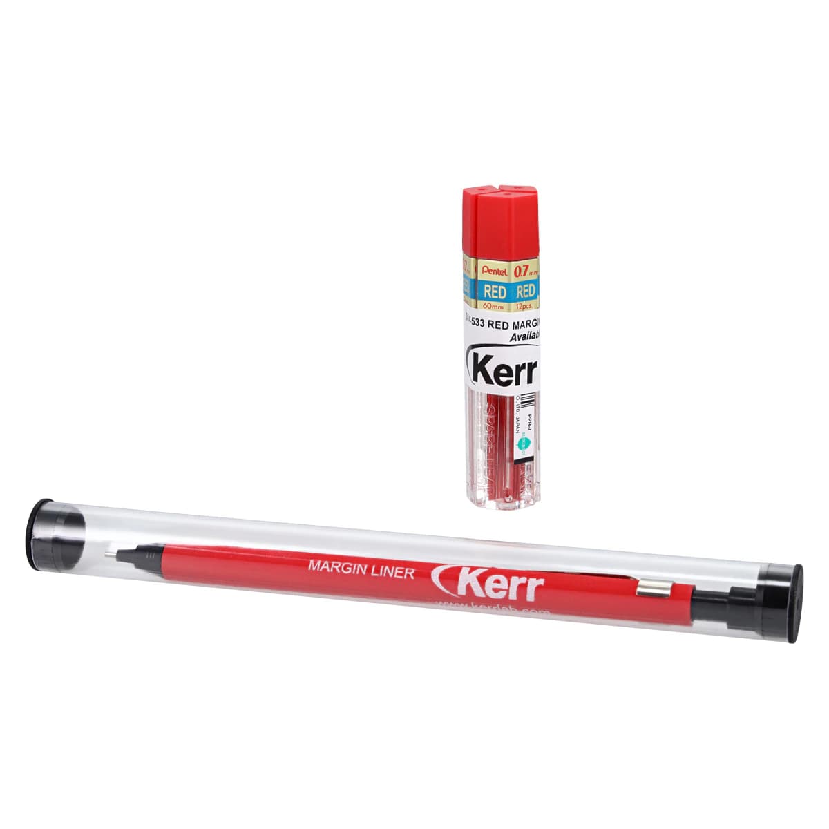 Kerr Margin Liner Red Pencil with 36 Refills, #35139 - Margin Liner Red Pencil W/36 Refills - Image 1