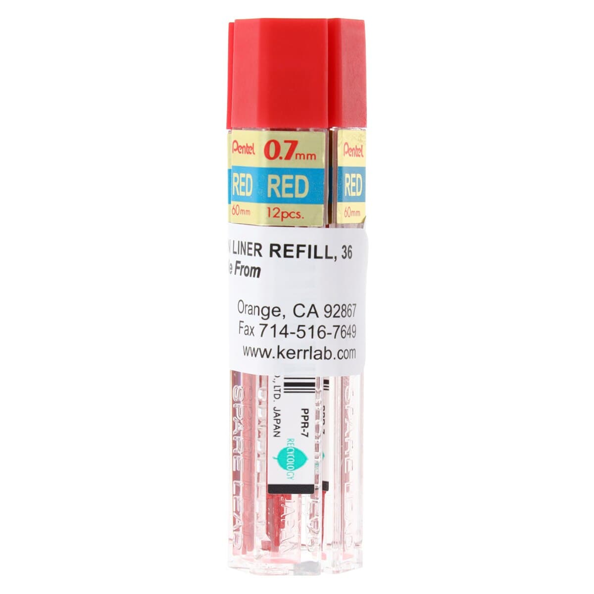Kerr Margin Liner Red Pencil with 36 Refills, #35139 thumbnail 7