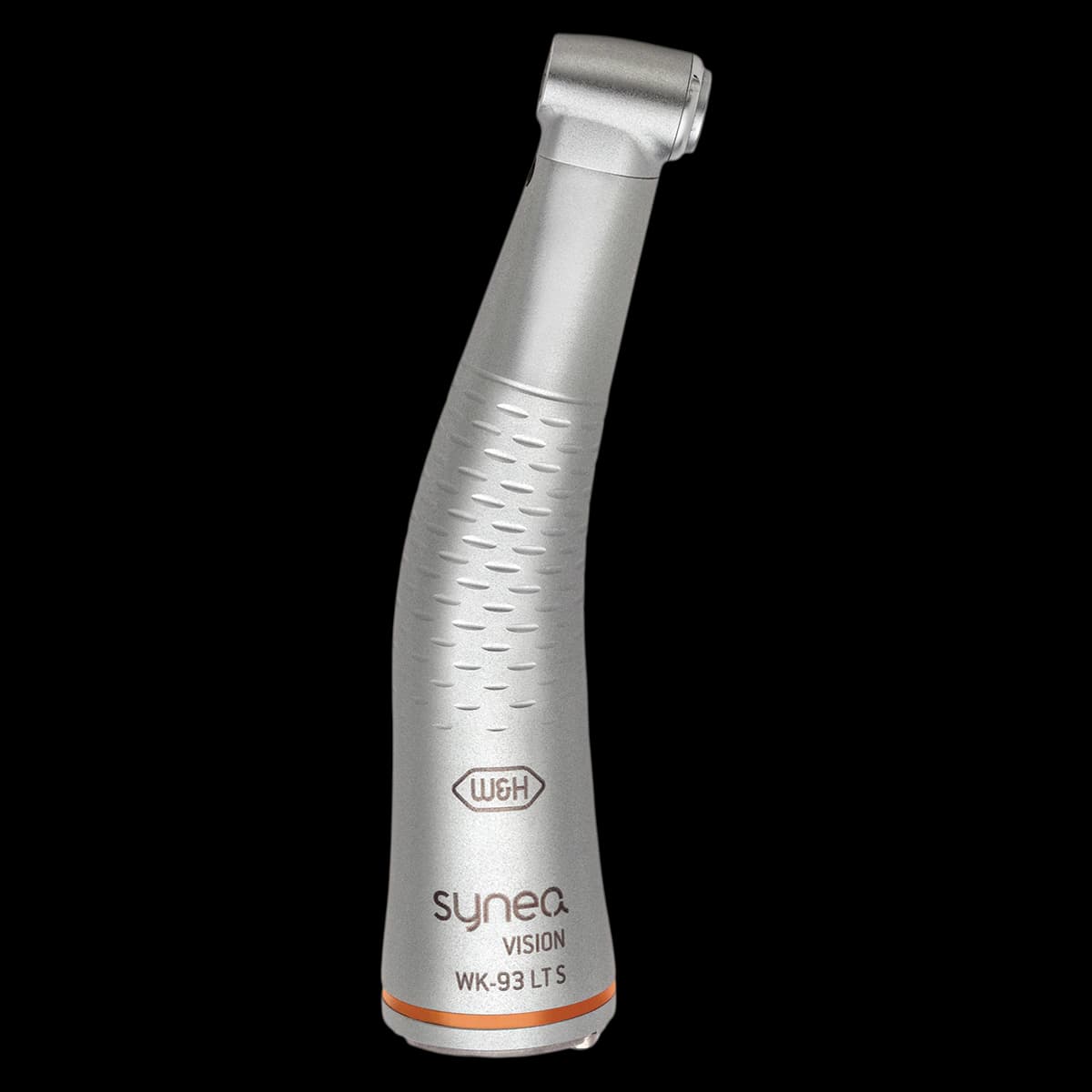 W&H Synea Vision WK-93 LT S Contra-Angle Handpiece, Short Edition, 1:4.5 Reduction, LED Light, Push-Button Autochuck, Micro Head - WK-93 LT S Synea Vision Contra-angle Handpiece - Image 1