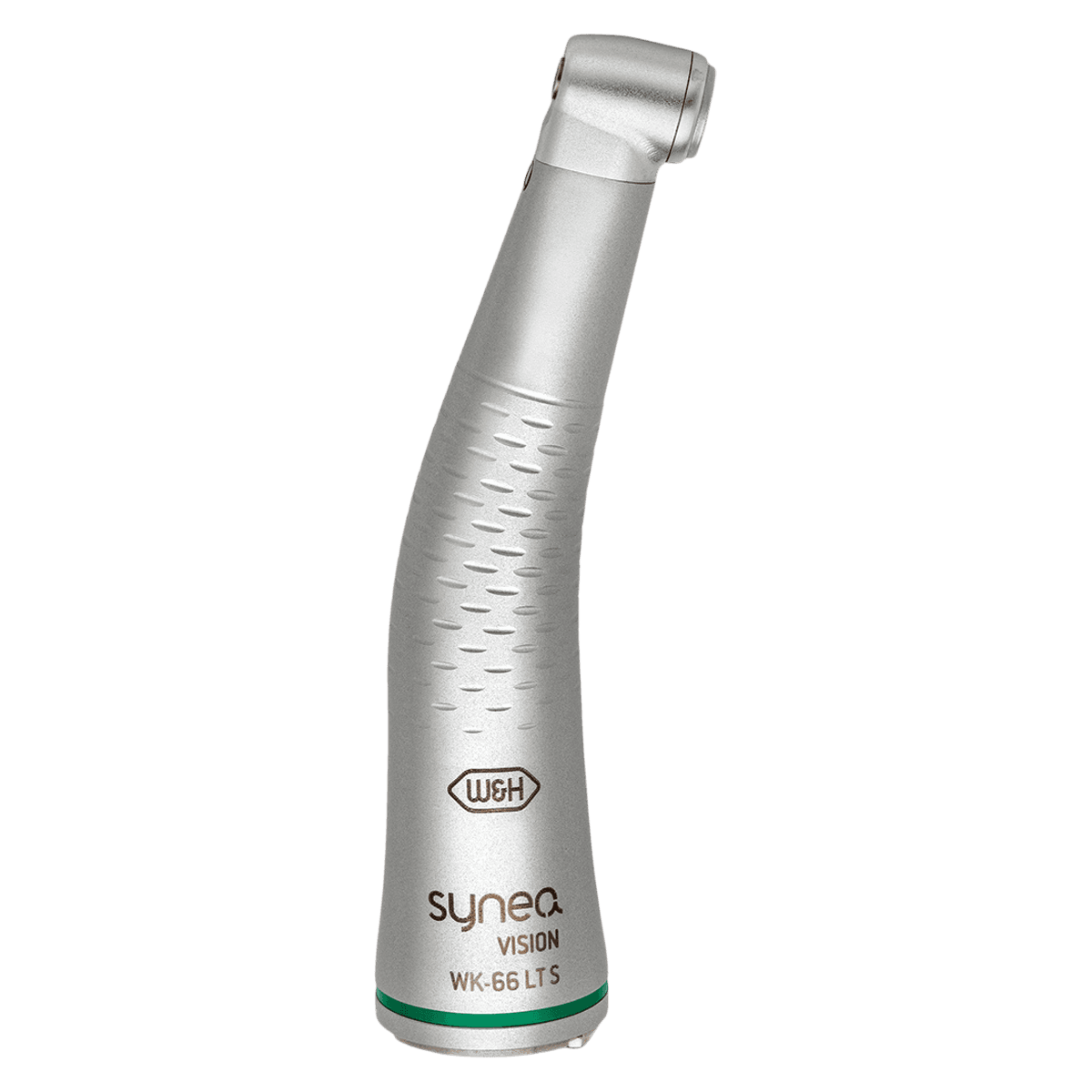W&H WK-66 LT Synea Vision Contra-Angle Handpiece, 2:1 Reduction, Push-Button Autochuck, Single Spray - WK-66 LT Synea Vision Contra-Angle Handpiece 2:1 - Image 1
