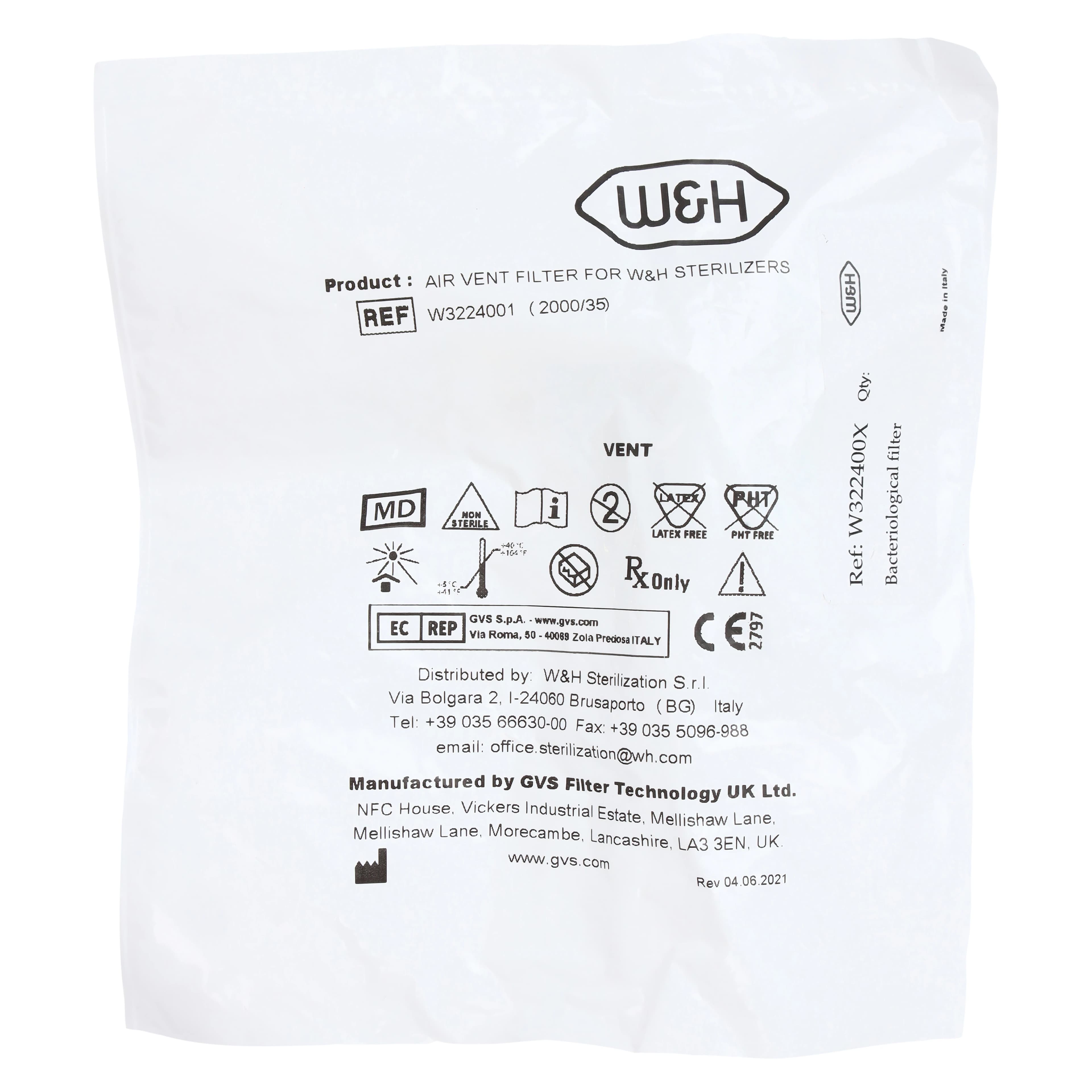 W&H Filter Bacteriological, Each thumbnail 2