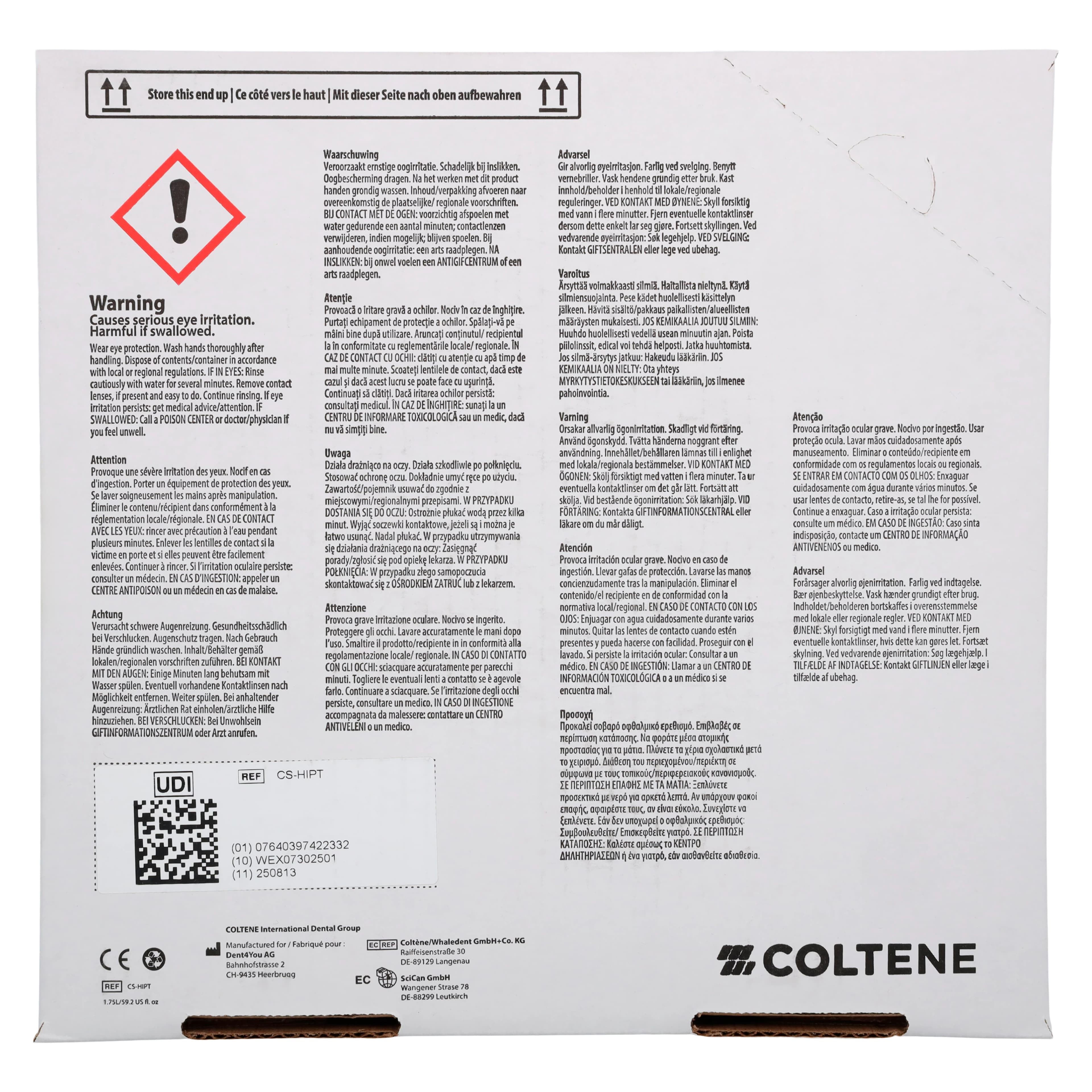 HYDRIM Cleaning Solution for L112W, 1.75 Liter, 4/Case - HYDRIM Cleaning Solution for L112W 1.75 Liter (4) - Image 1