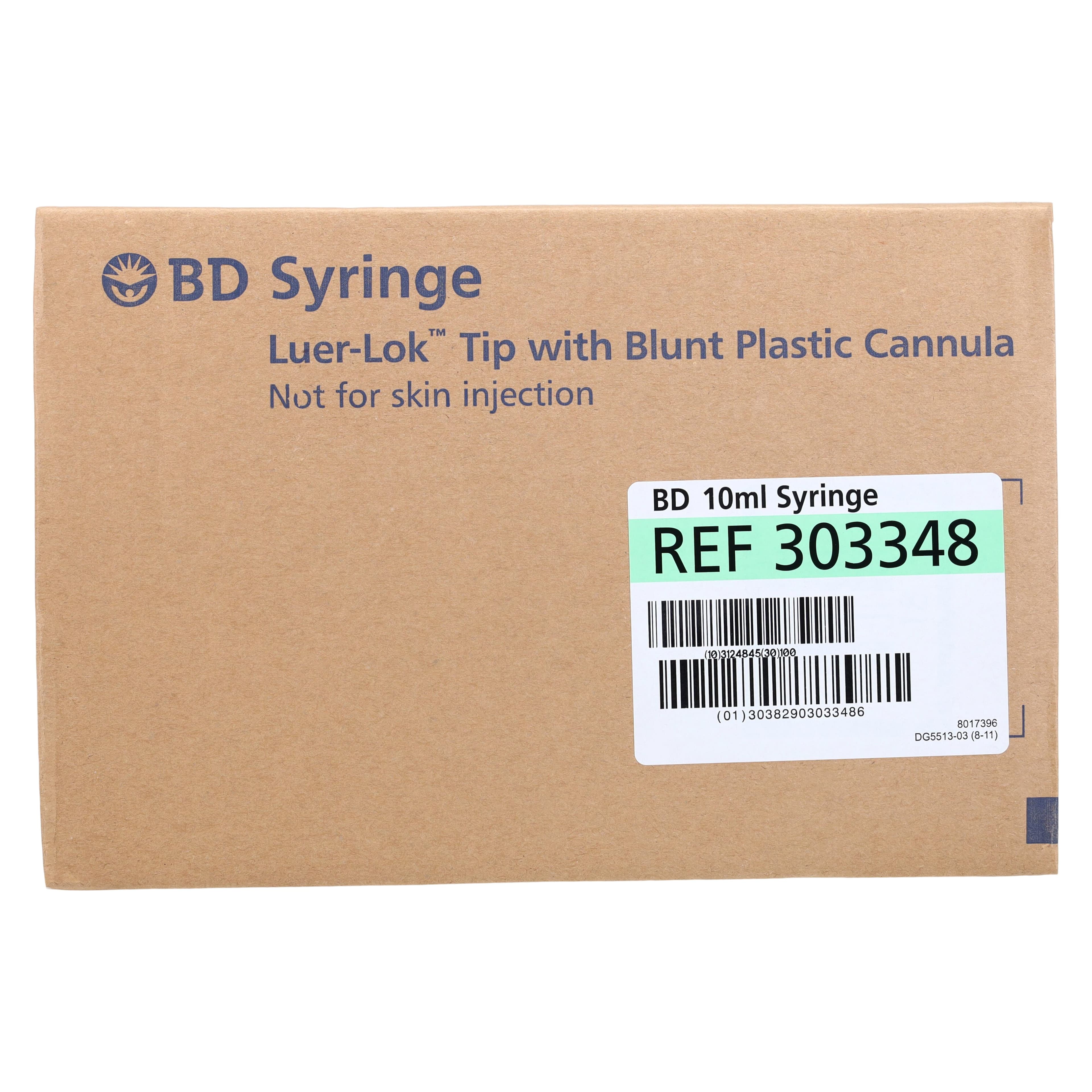 Becton-Dickinson Interlink Syringe Cannula, 17 Gauge, Blunt Tip, 10cc, Sterile, Latex-Free, 100/Box thumbnail 4