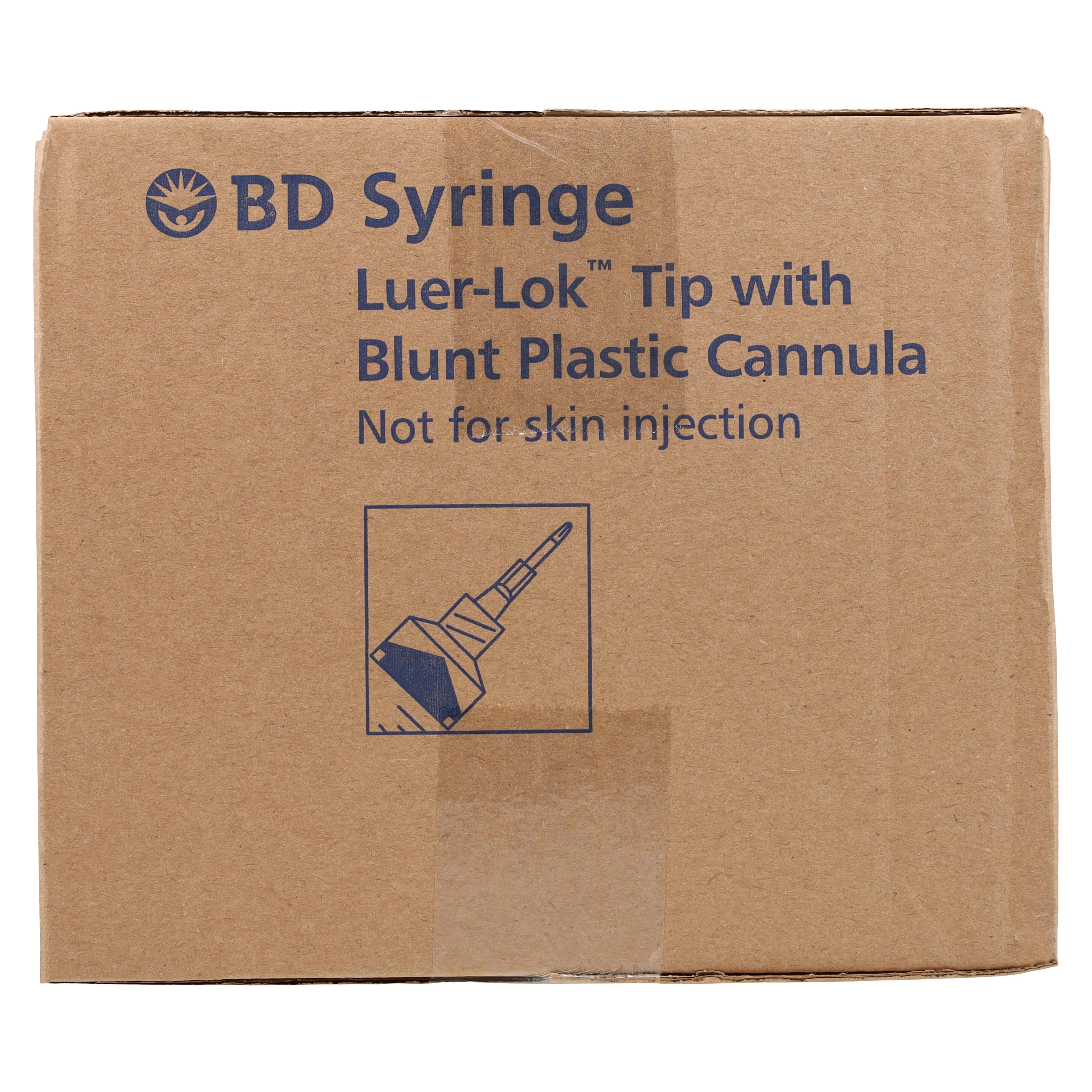 Becton-Dickinson Interlink Syringe Cannula, 17 Gauge, Blunt Tip, 10cc, Sterile, Latex-Free, 100/Box thumbnail 6