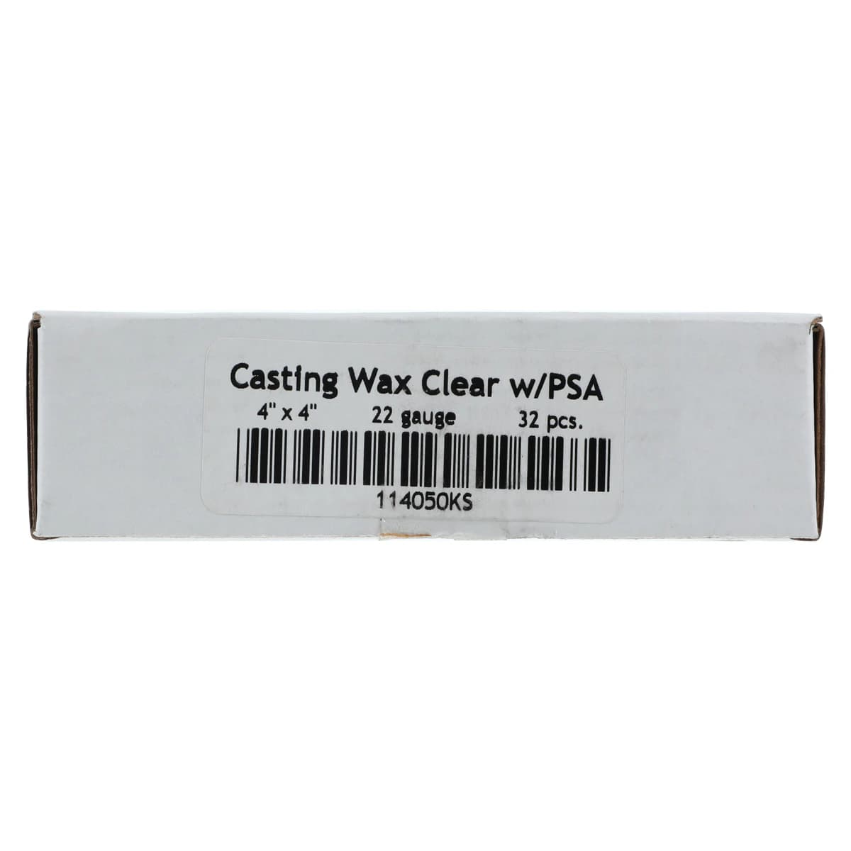 Keystone Adhesive Coated Pressure Sensitive Casting Wax, #22 Gauge, 4" x 4" Sheets, Box of 32 thumbnail 4