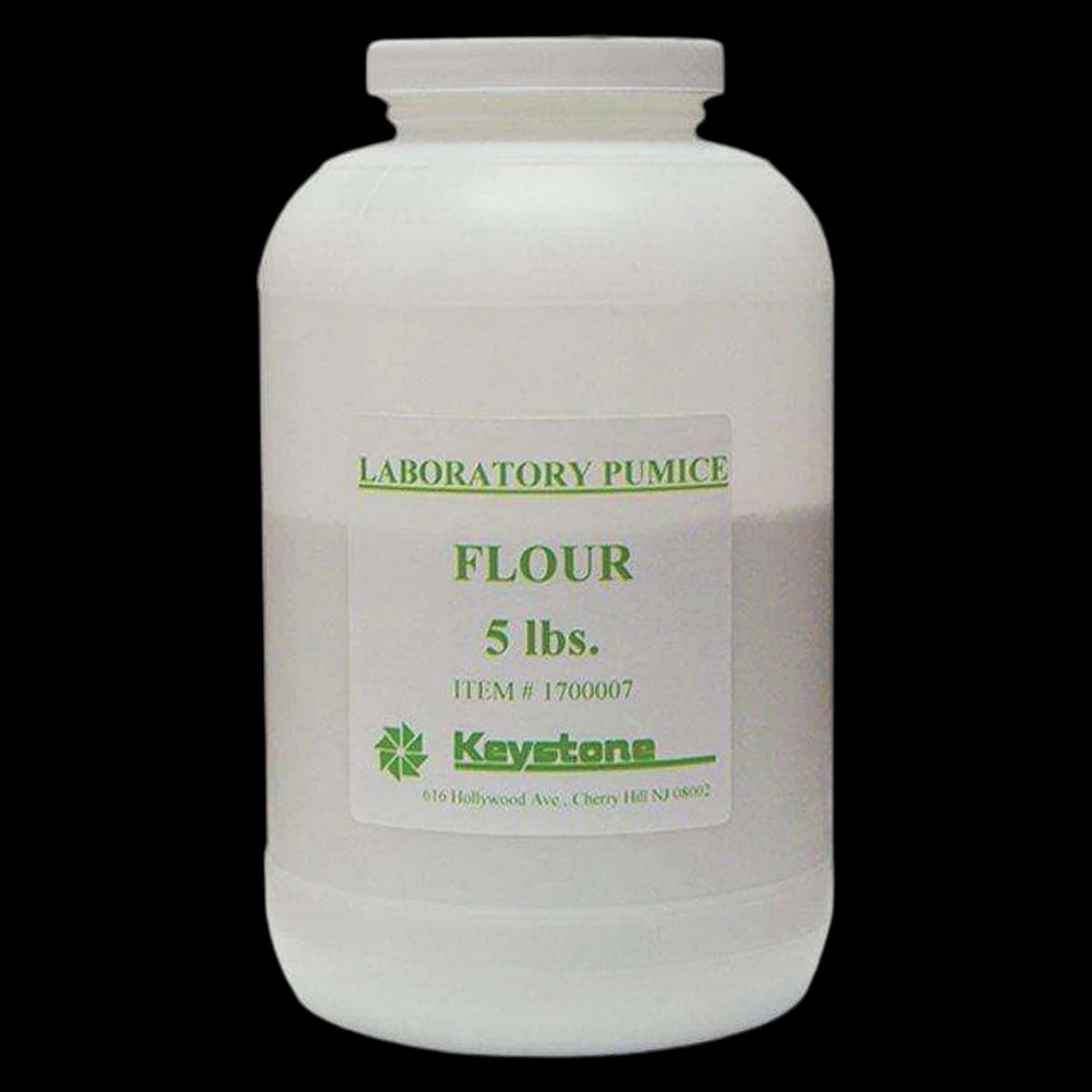 Keystone Laboratory Pumice Powder, Coarse 0-3/4, 50 lb Bottle, 1700030 - Laboratory Pumice Powder, 0-3/4, 50 lbs, Coarse, 1/Pk, 1700030 - Image 1
