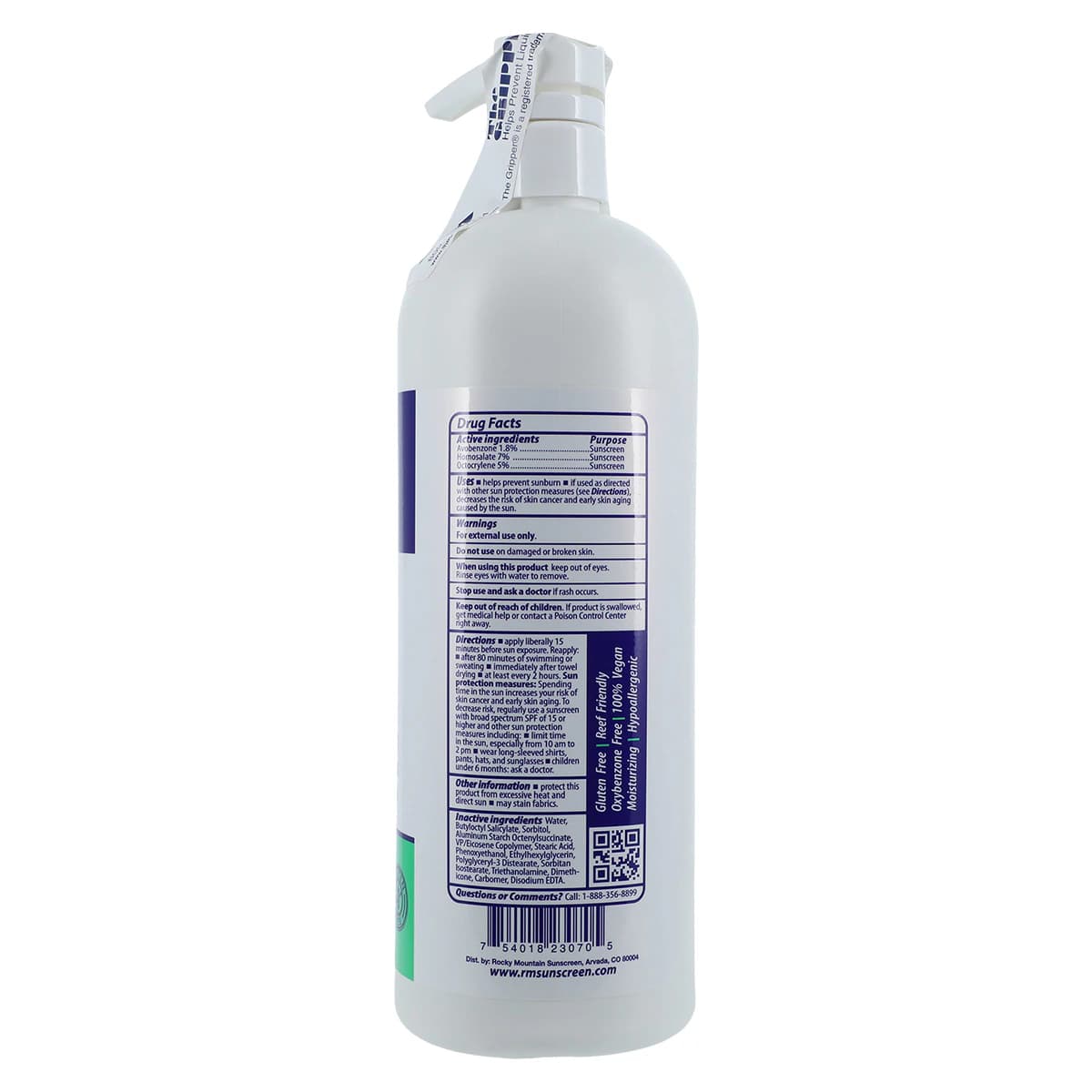 Rocky Mountain Sunscreen SPF 30 Pump, 32 oz thumbnail 2