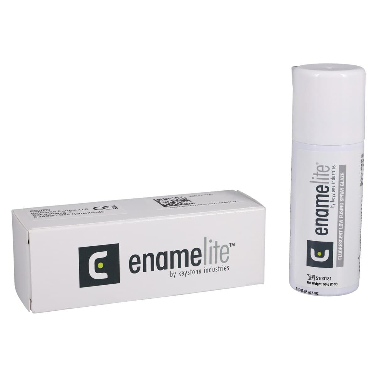 Enamelite Low-Fusing Fluorescent Ceramic Spray Glaze, 1.6 oz (46g), 5100181 thumbnail 2