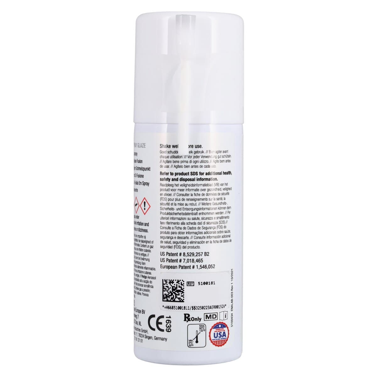 Enamelite Low-Fusing Fluorescent Ceramic Spray Glaze, 1.6 oz (46g), 5100181 thumbnail 4