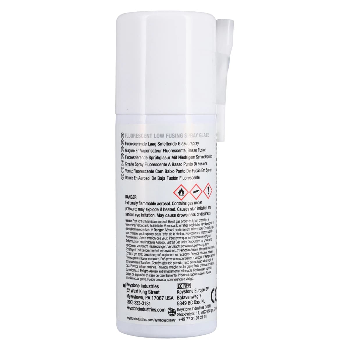 Enamelite Low-Fusing Fluorescent Ceramic Spray Glaze, 1.6 oz (46g), 5100181 thumbnail 5