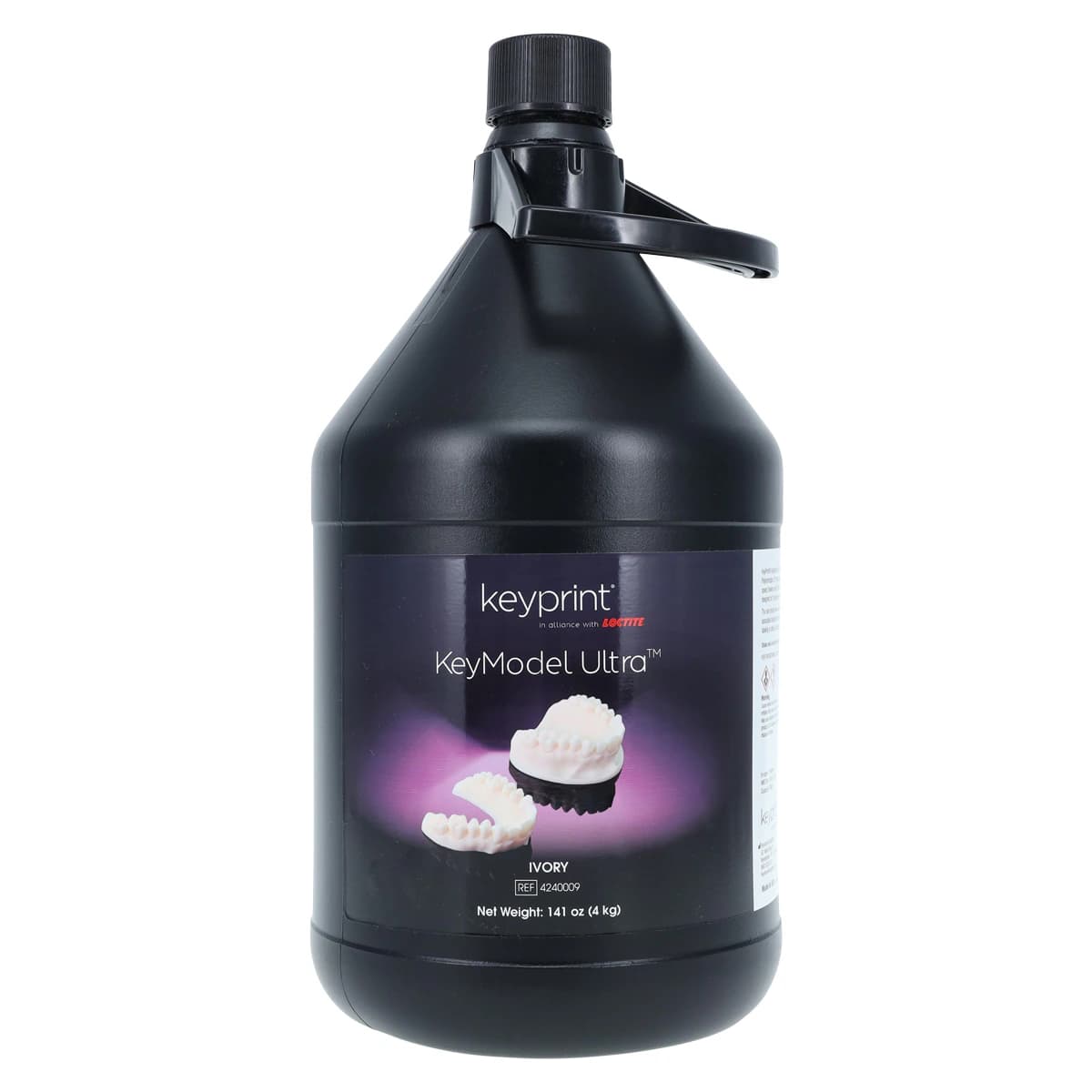 KeyPrint KeyModel Ultra™ 3D Resin, Ivory, 4 kg Bottle, 4240009 thumbnail 3