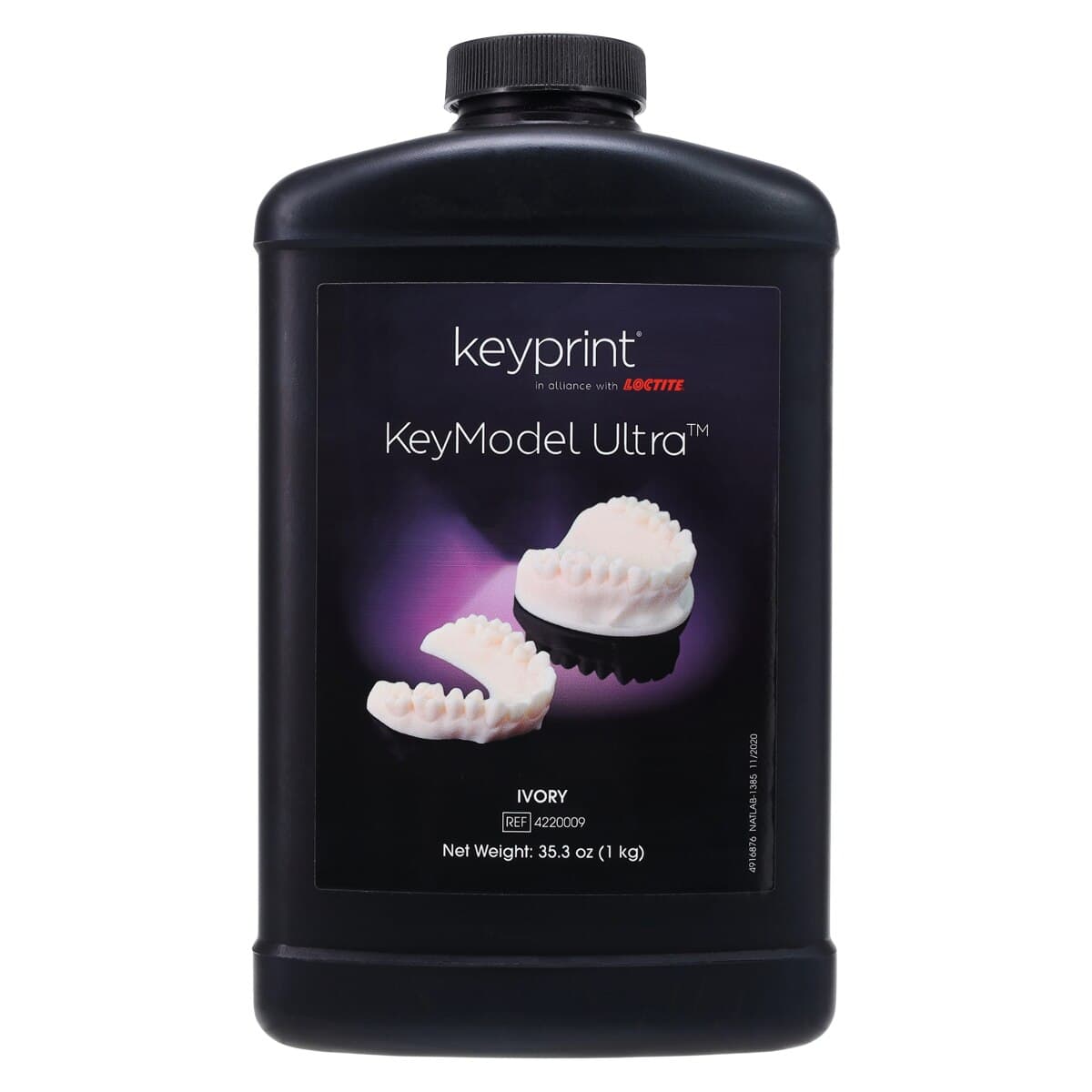 KeyPrint Lab Resin Intro Kit, 4 x 16 oz (0.5 kg) Bottles, KeyCast, KeyMask, KeyModel, KeyOrtho Model, 4200010 thumbnail 2