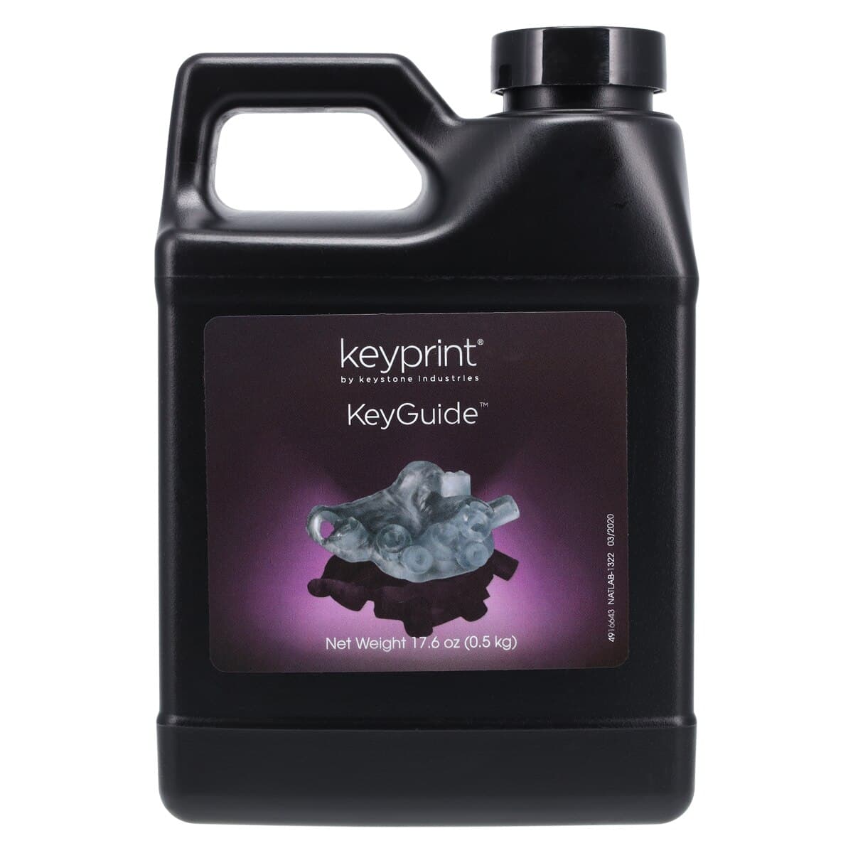 KeyPrint Lab Resin Intro Kit, 4 x 16 oz (0.5 kg) Bottles, KeyCast, KeyMask, KeyModel, KeyOrtho Model, 4200010 thumbnail 4