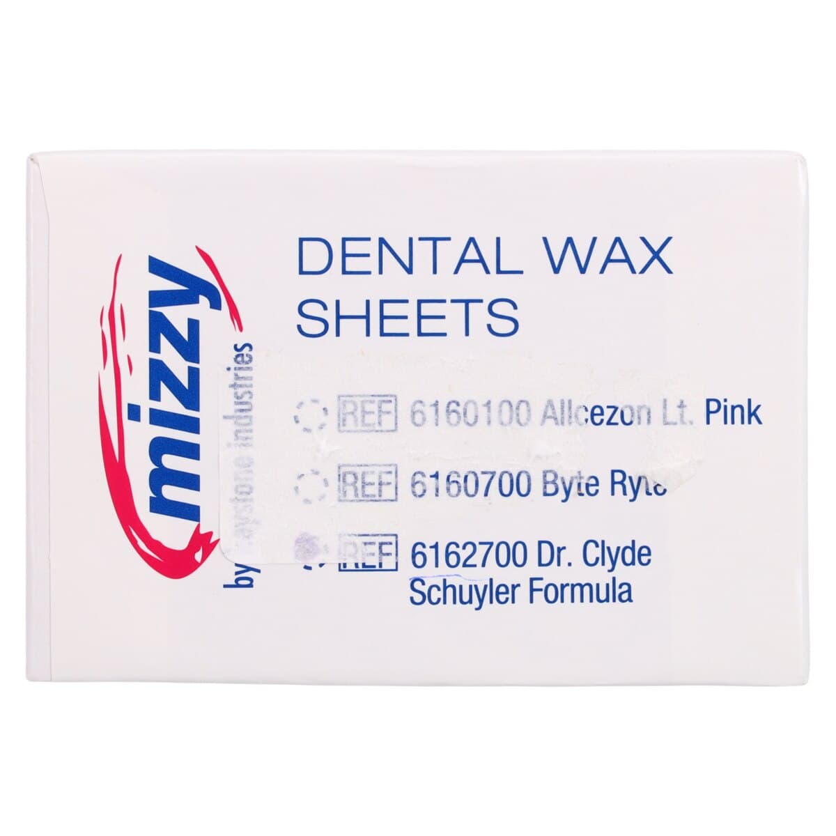 Keystone Special Formula Articulating Wax, Dr. C. Schuyler Technique, Dark Red, 1 lb Box, 0162700 thumbnail 5