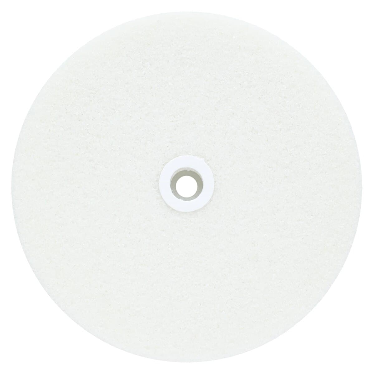 Keystone White Acrylic Knock-Down Wheel, 4" x 1/2", 36-46 Grit, 1/Pk, 1900090 thumbnail 2