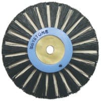 Keystone Calico Interleaved Lathe Brush, 3-1/8" Diameter, 1170215 - Calico Interleaved Lathe Brush - Image 1
