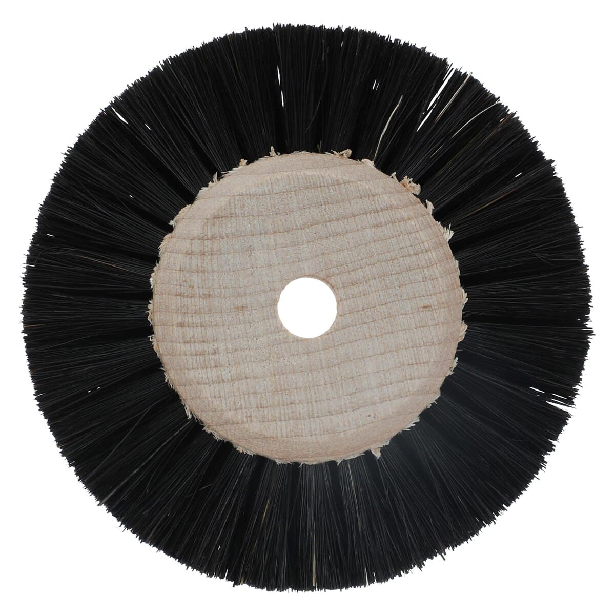 Keystone Industries Lathe Brush #B20, Wood Hub, Converging Bristle, 2-1/2" Diameter, 2 Rows, 12/Pack, 1170120 thumbnail 3