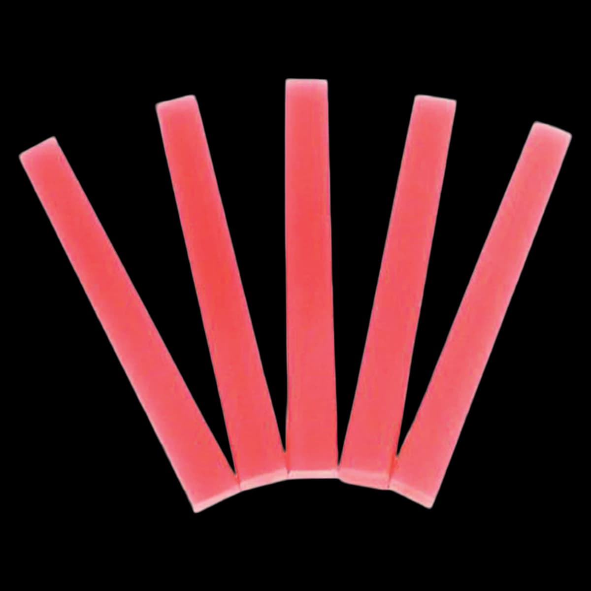 Keystone Pink Wax Bite Block Sticks, Medium Soft, 3/8", 100/Box - Keystone - Pink wax bite block Sticks 100/Pk - Image 1