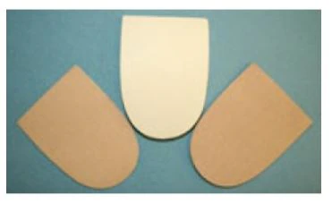 Pedi-Pads Orthopedic Heel Felt Pad, Adhesive, Large, 1/4" Thick - Heel Pad Felt Adhesive 1/4 - Image 1