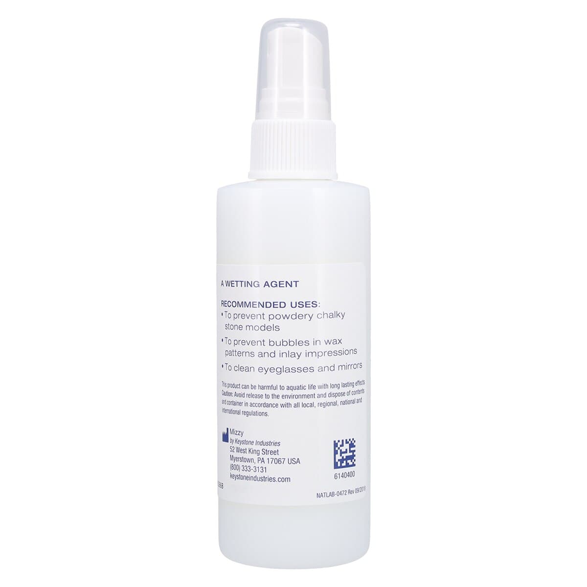 Mizzy Silicone Emulsion Debubblizer Spray, 4 oz Bottle, 6140400 thumbnail 4
