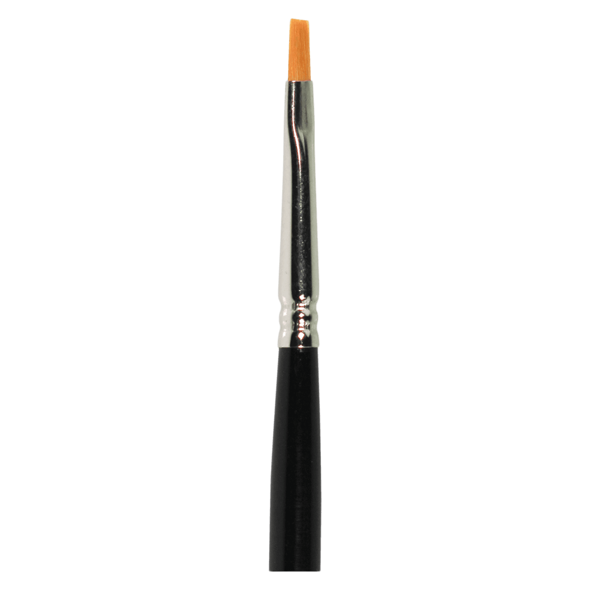 Keystone Red Sable Synthetic Ceramist Brush, #2 Flat, 1/Pk, 1171220 - Red Sable Brush #2 Flat - Image 1