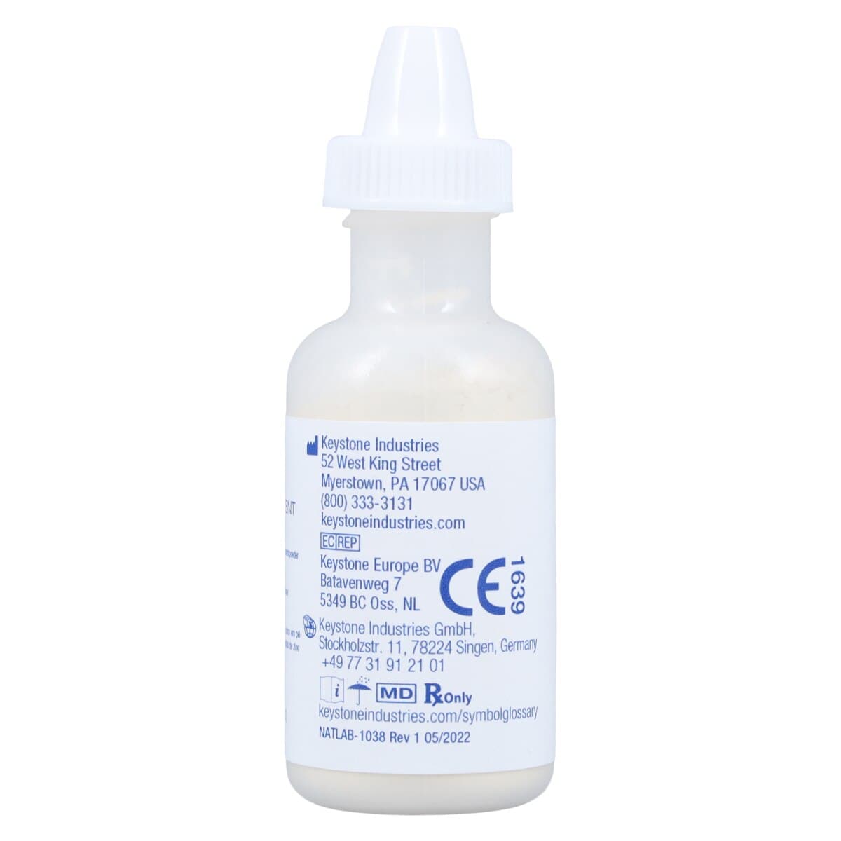 Fleck's Zinc Phosphate Cement Powder, Light Yellow, 29 g Bottle, 6050200 thumbnail 3