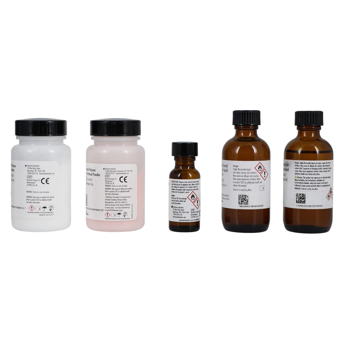 Keystone Versacryl Heat Cure Lab Kit, Clear, 1014032 thumbnail 4
