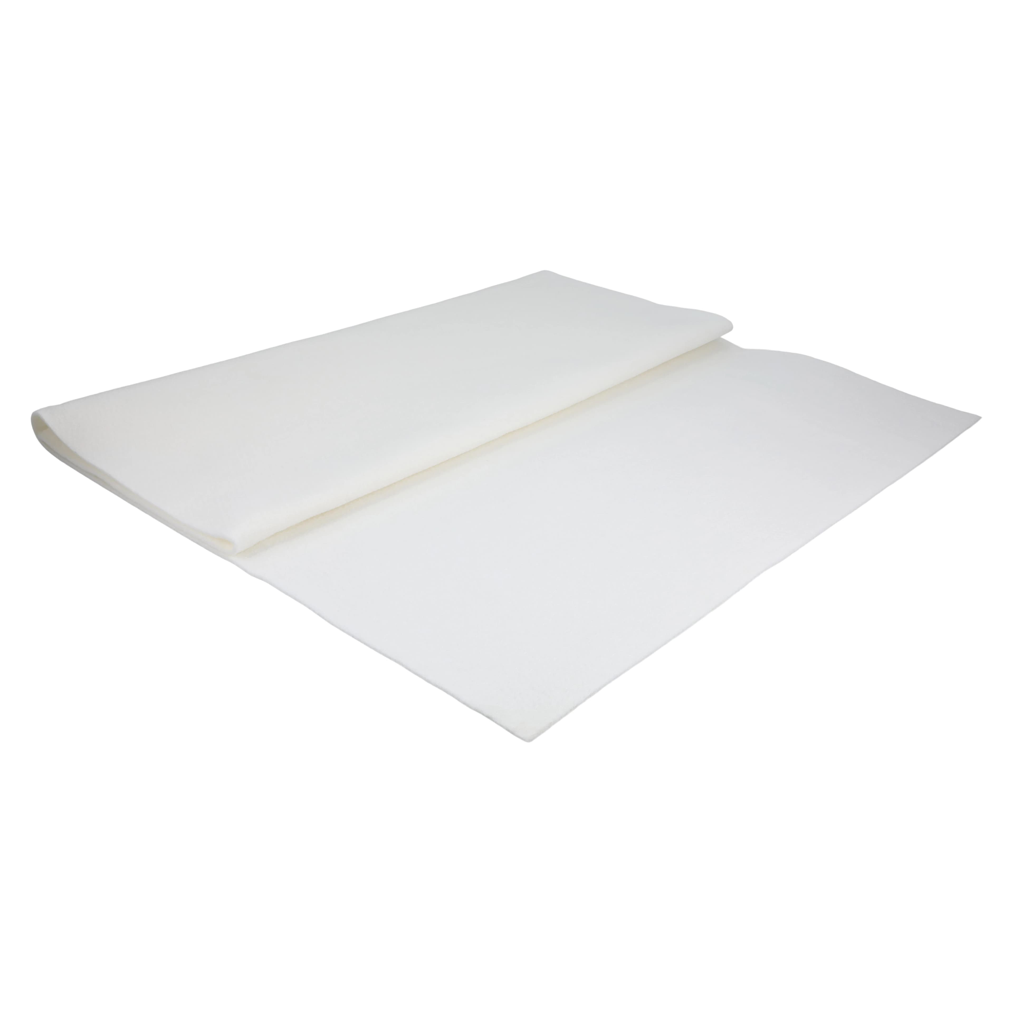 Creative Foam Corporation Orthopedic Pad Foot Rayon, Non-Adhesive White Felt, 21x36" - Felt Non-Adhesive White Rayon - Image 1