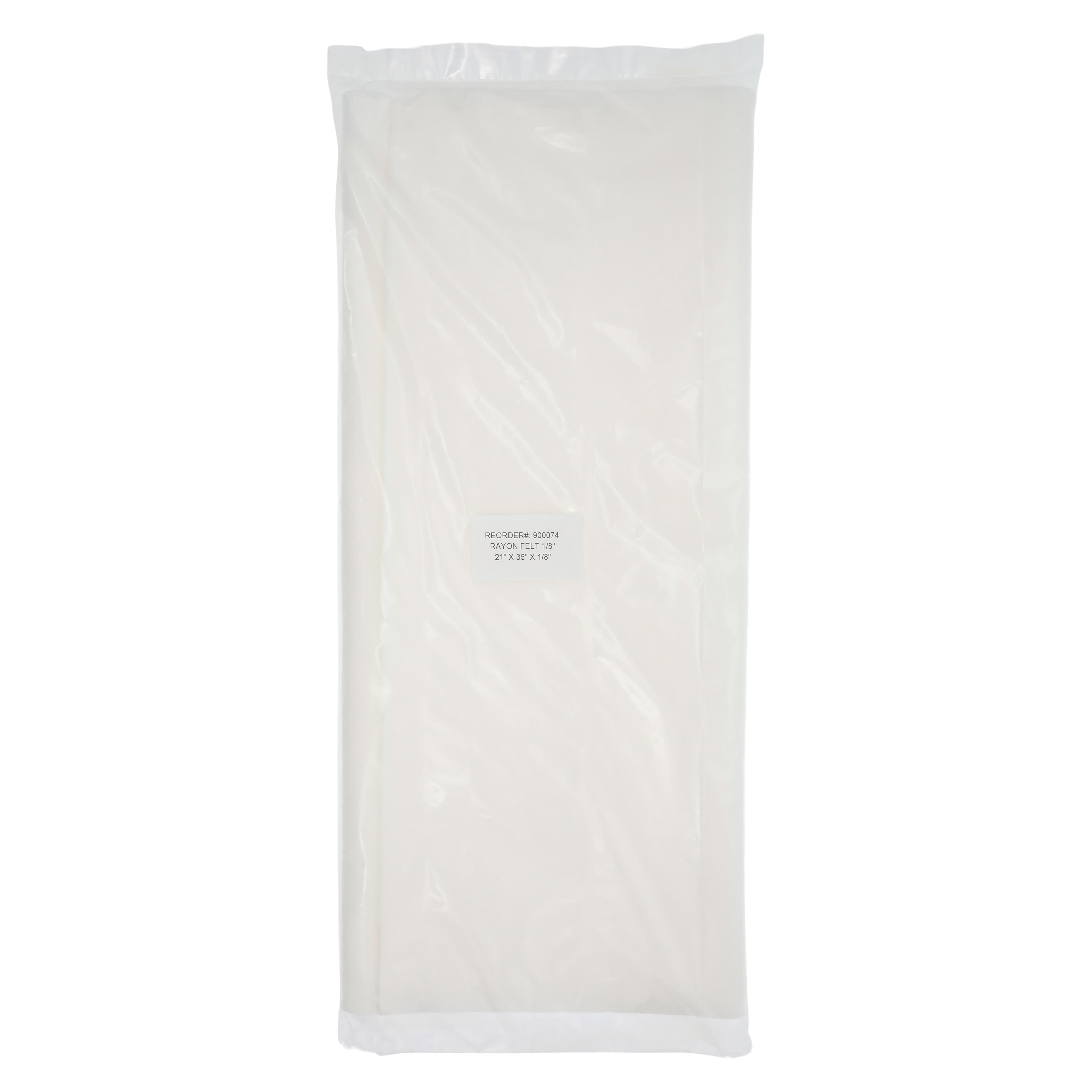 Creative Foam Corporation Orthopedic Pad Foot Rayon, Non-Adhesive White Felt, 21x36" thumbnail 3