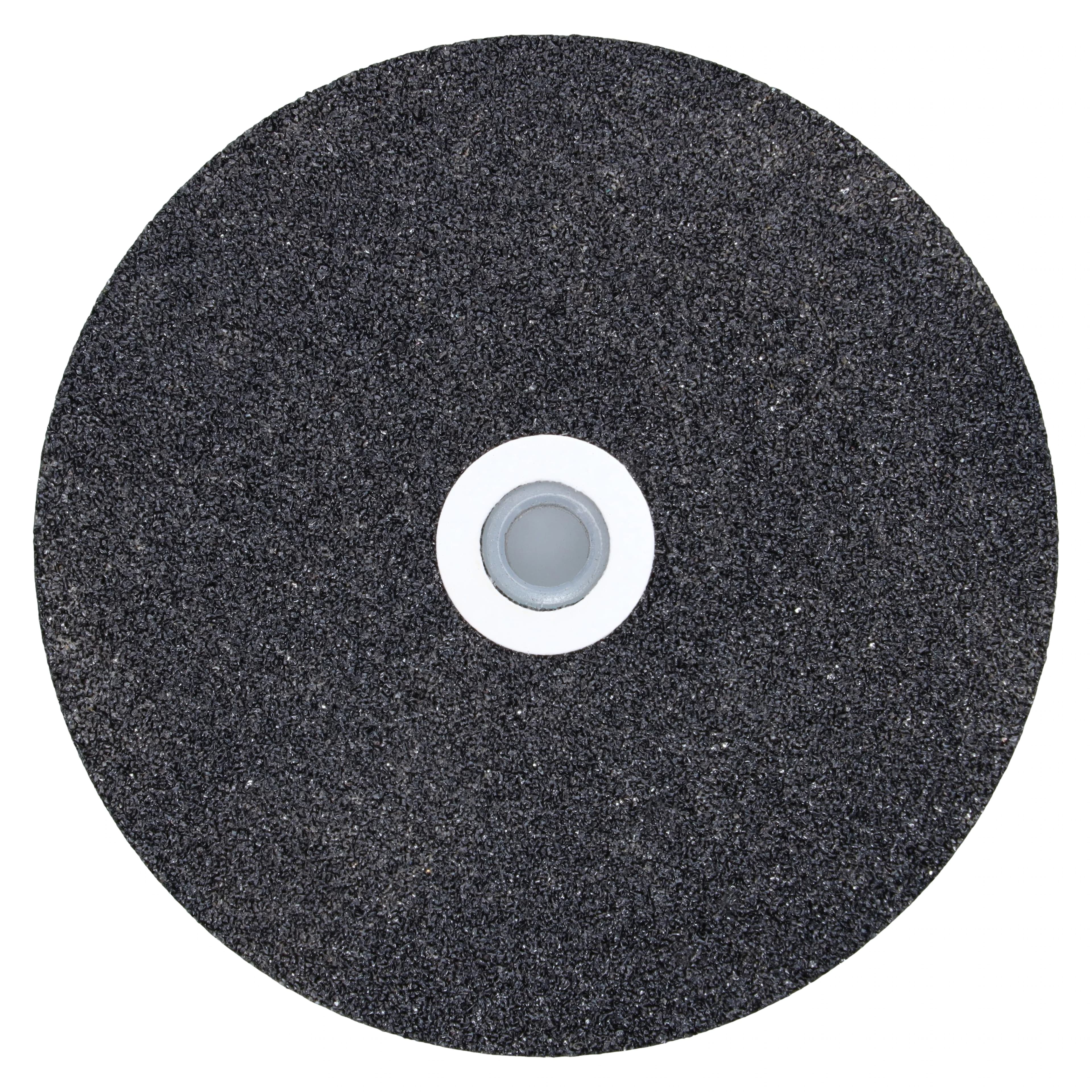 Keystone Black Utility Grinding Wheel, 3" x 1/4", 46-60 Grit, Lead Reinforced Center Hole, 1/4" Arbor, 1900060 - Black Utility Grinding Wheel - Image 1