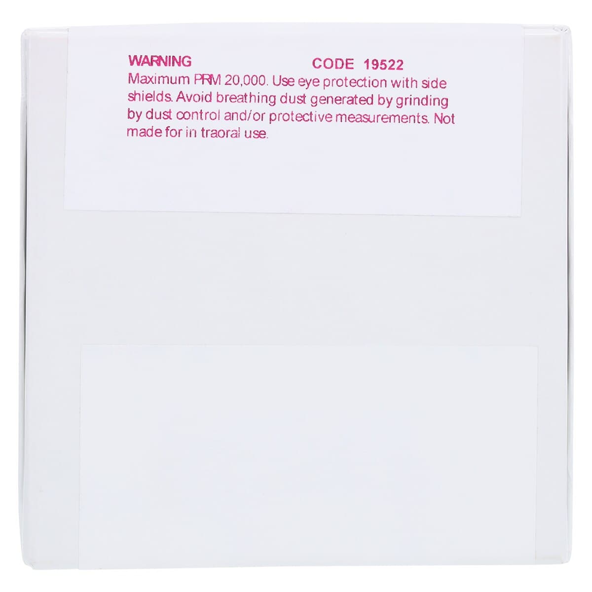Mizzy Heatless Wheels, #1, White, 3/16" x 1" (4.8 x 25.4 mm), 50/Pkg, 1900241 thumbnail 2