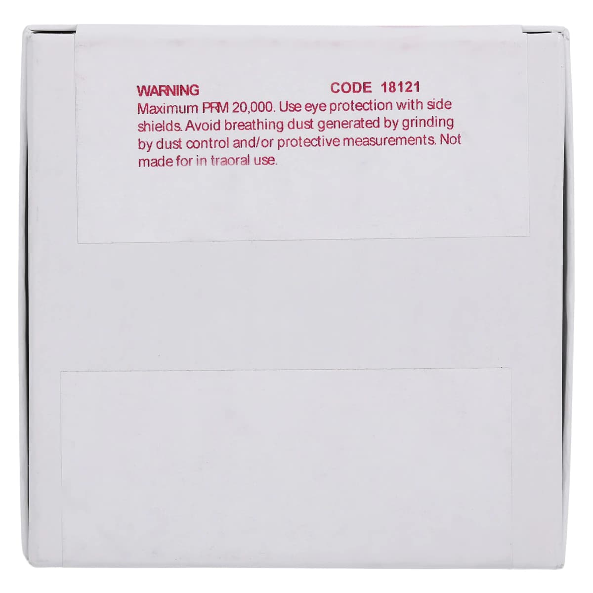 Keystone Mizzy Heatless Wheels #6, White, 3/32" x 7/8", 50/Box, 1900246 thumbnail 3