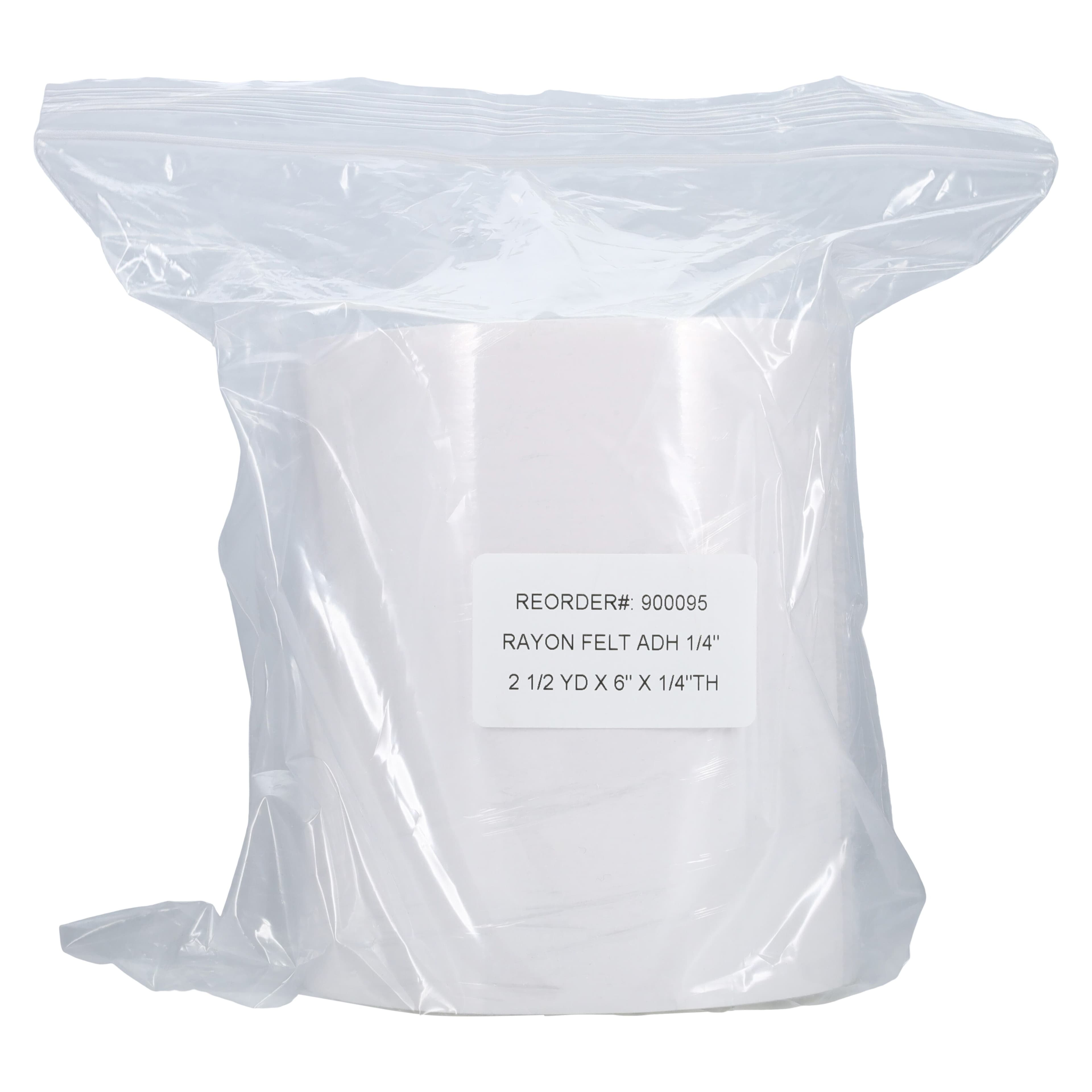 Pedi-Pads Orthopedic Adhesive Felt Pad, White, 1/4" Thick, 6" x 2.5 yd Roll thumbnail 3