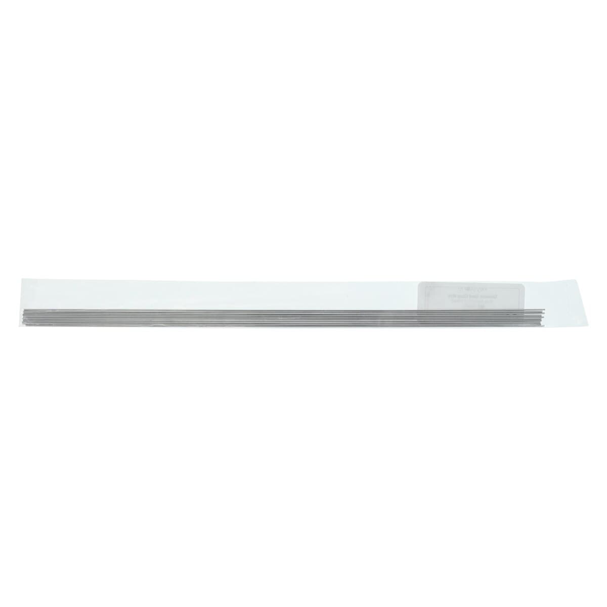 Keystone Stainless Steel Clasp Wire, 18 Gauge (0.040 in) Round, 10 x 1 ft Strips, 10/Pack, 1900770 thumbnail 2