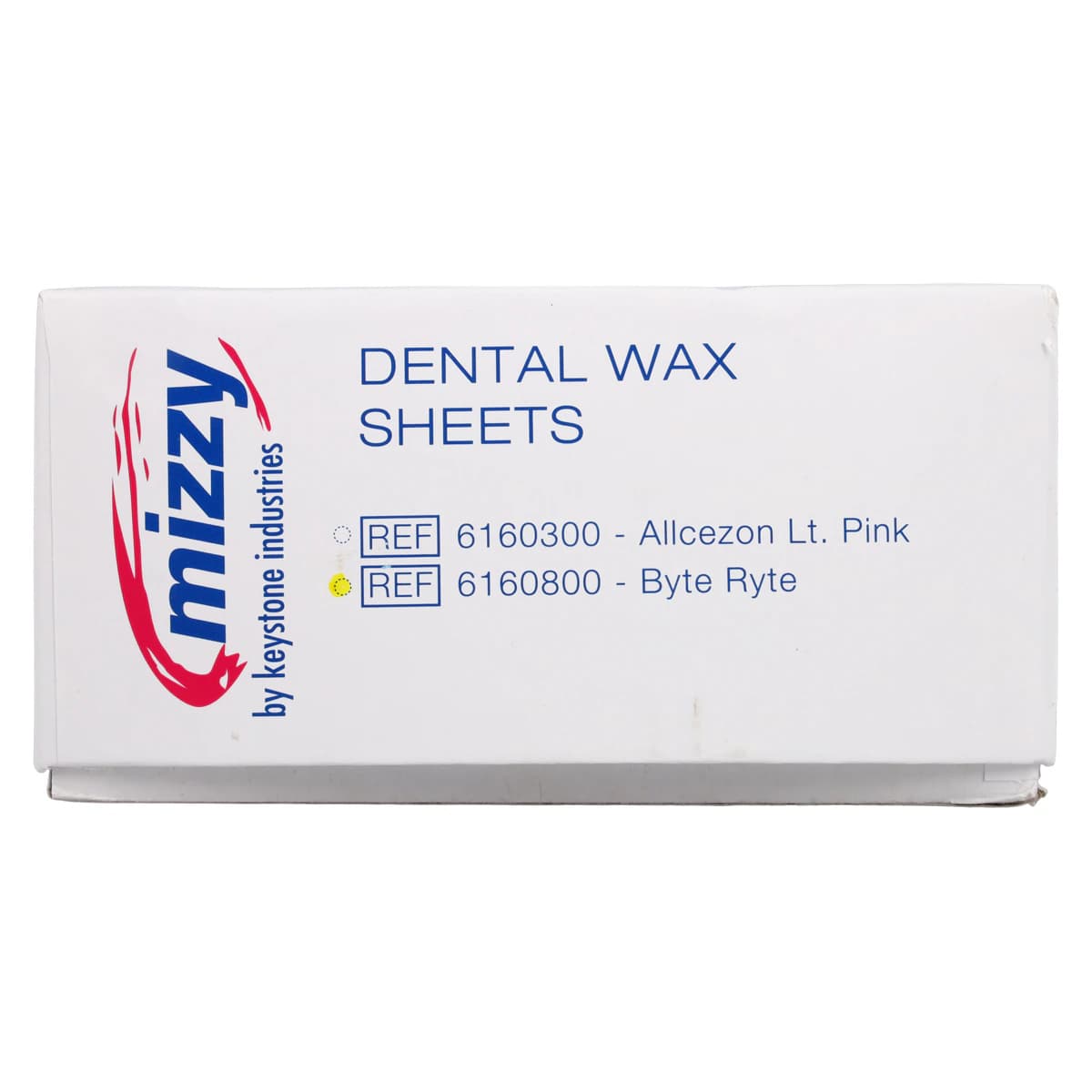 Mizzy Byte Ryte Bite Wax Sheets, Yellow, 5 lb Box, 6160800 thumbnail 3