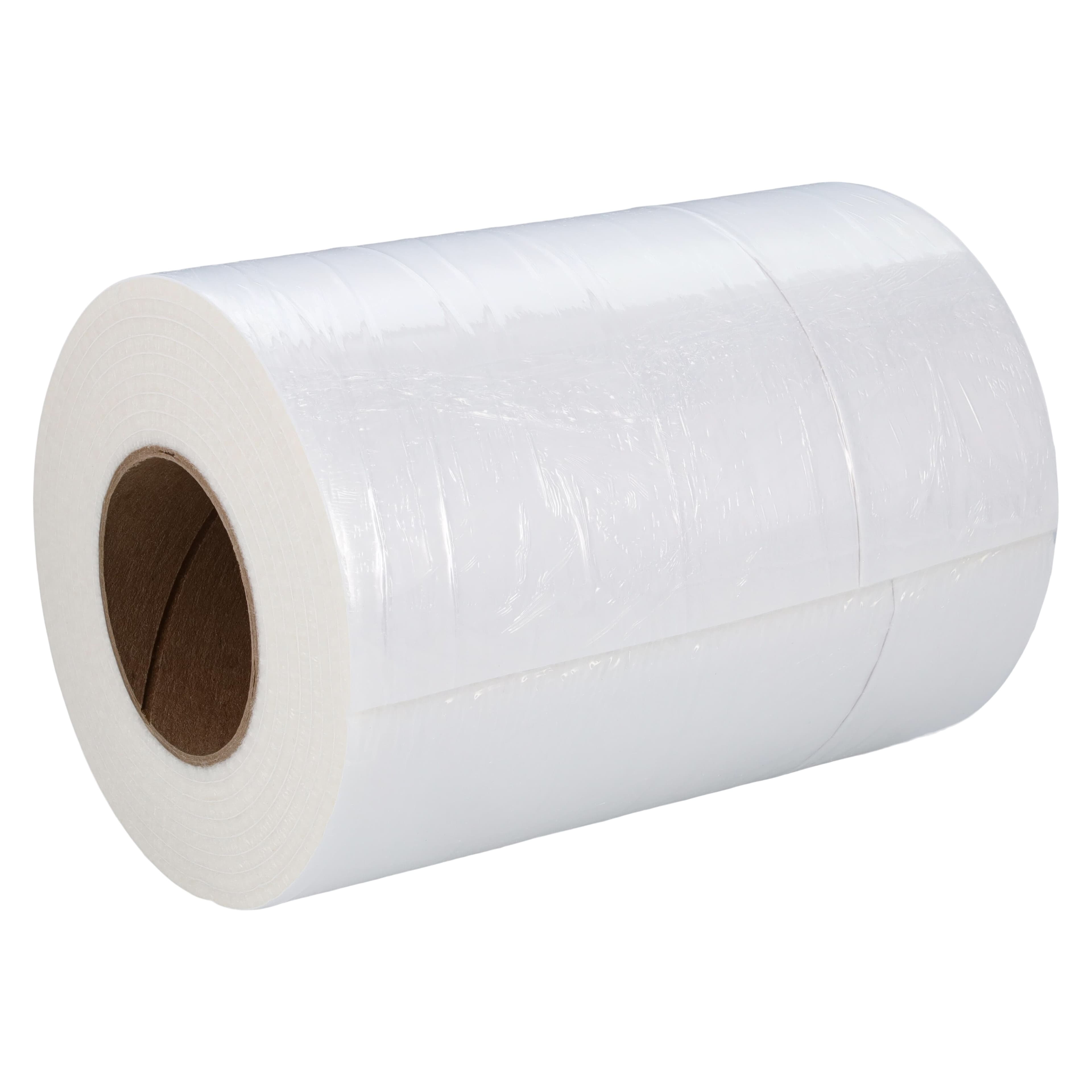 Adhesive Felt White 1/8" Orthopedic Pad, Wool/Rayon Felt, 6" x 2.5 yd thumbnail 2