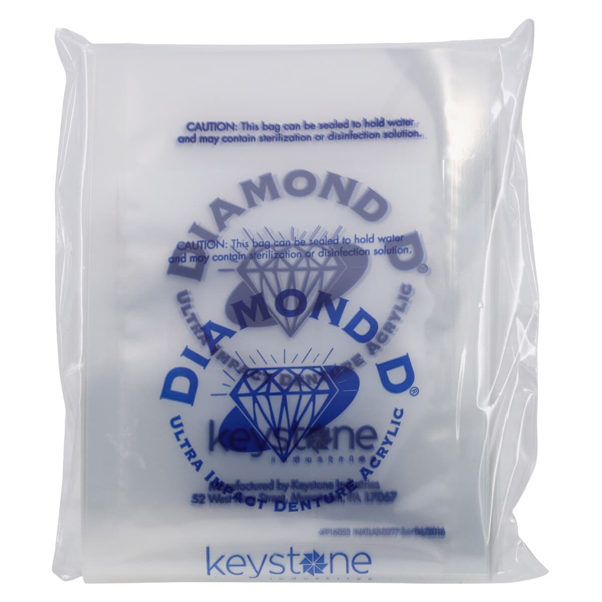 Diamond D Ultra Impact Acrylic, Heat-Cure, Powder/Liquid Kit, Original Shade, 5 lb Powder & 1 Quart Liquid, 1/Pk, 1013065 thumbnail 6