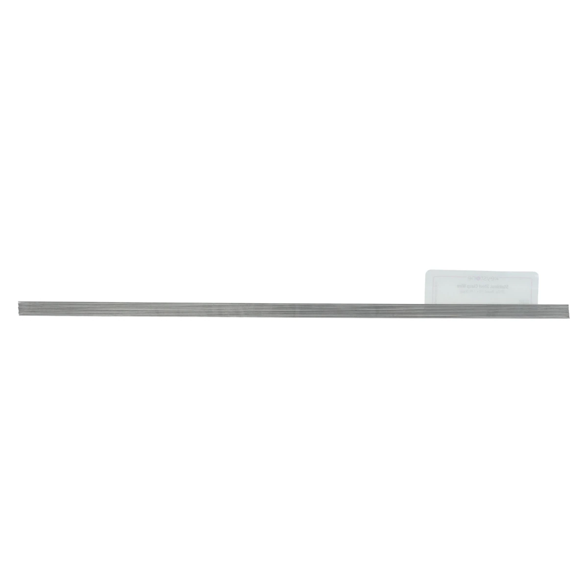 Keystone Clasp Wire, Stainless Steel, 20 Gauge (0.8mm), Round, 10 x 1ft Sections, 10/Pkg, 1900790 thumbnail 2