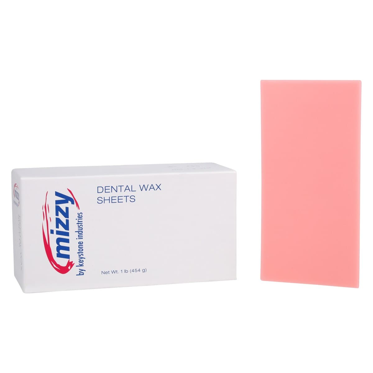 Keystone Mizzy Allcezon Base Plate Wax, Pink, 1 lb, 6160100 thumbnail 2