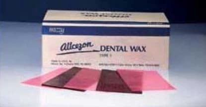 Keystone Mizzy Allcezon Base Plate Wax, Pink, 1 lb, 6160100 - Keystone - Waxes Mizzy 1Lb Allcezon Pink - Image 1
