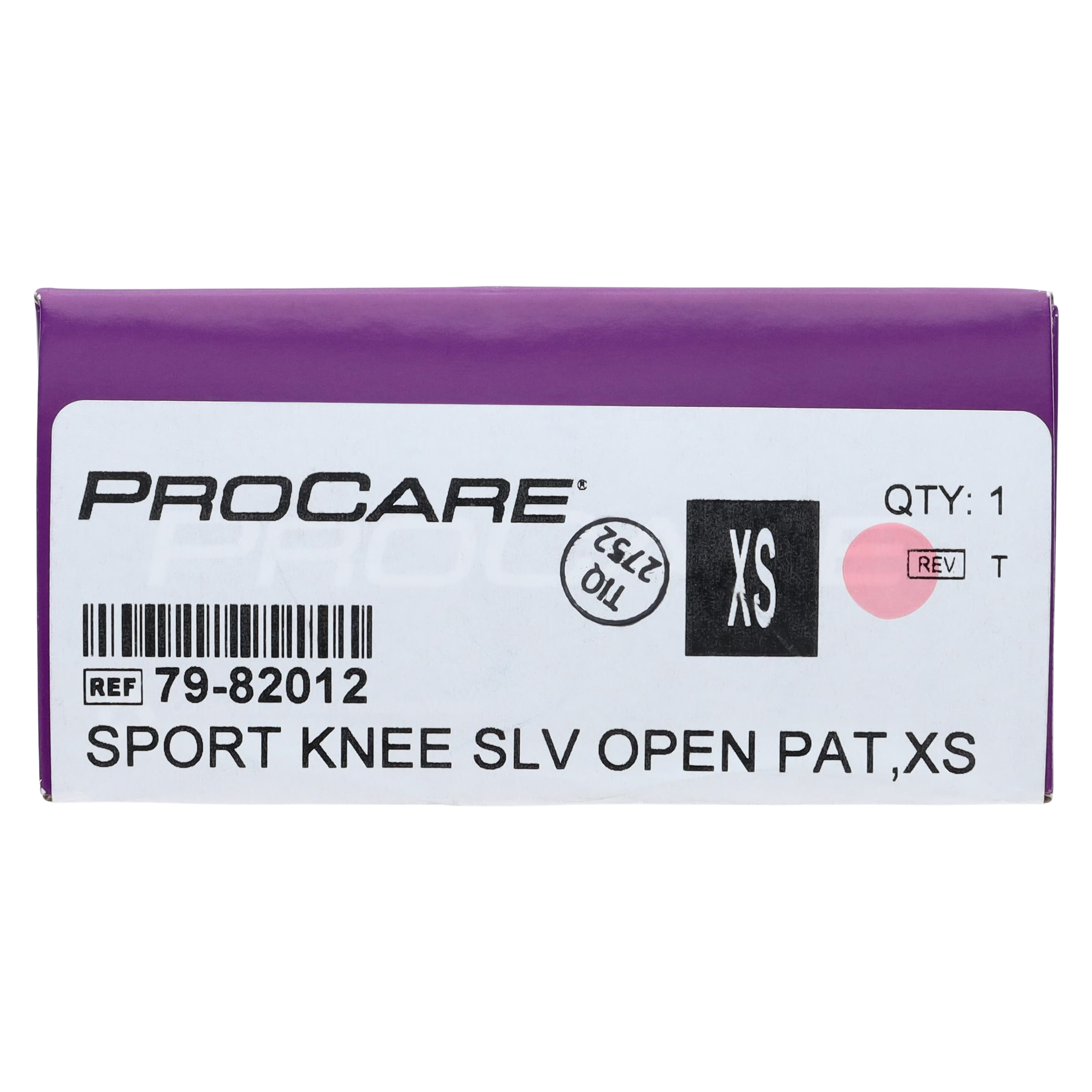 DJO Sport Sleeve Support Knee, Neoprene, Black, X-Small (13.5-15.5"), 13" thumbnail 5